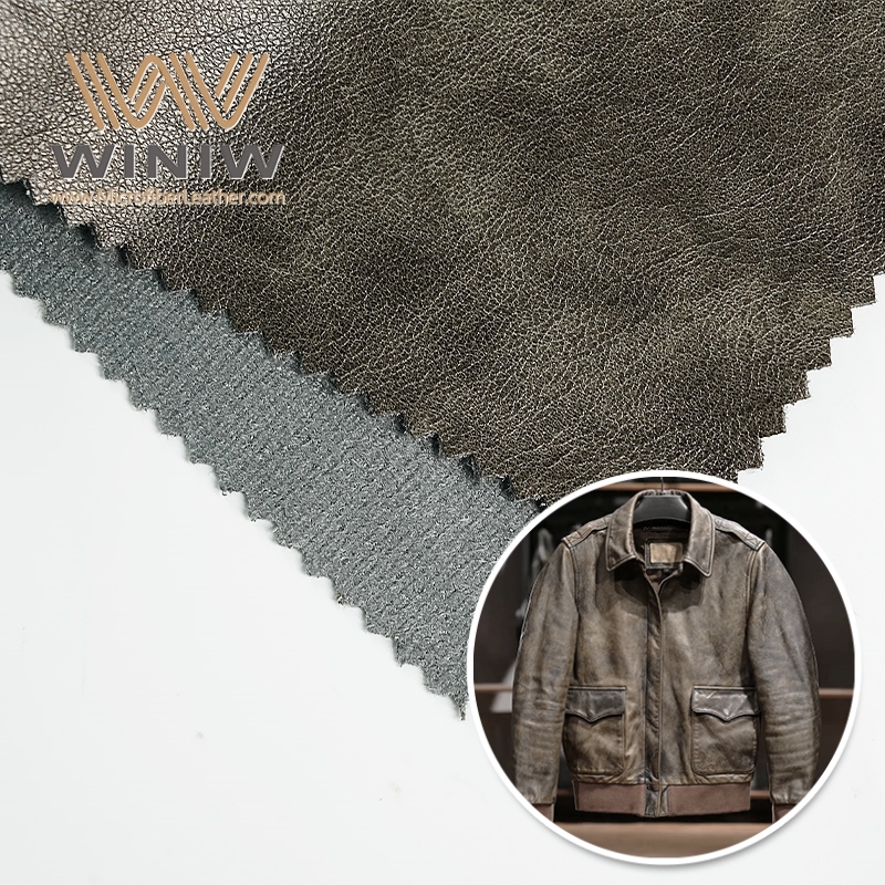 0.8մմ ոճի հանդիսացող կատարելու համար synthetic Pu leather material