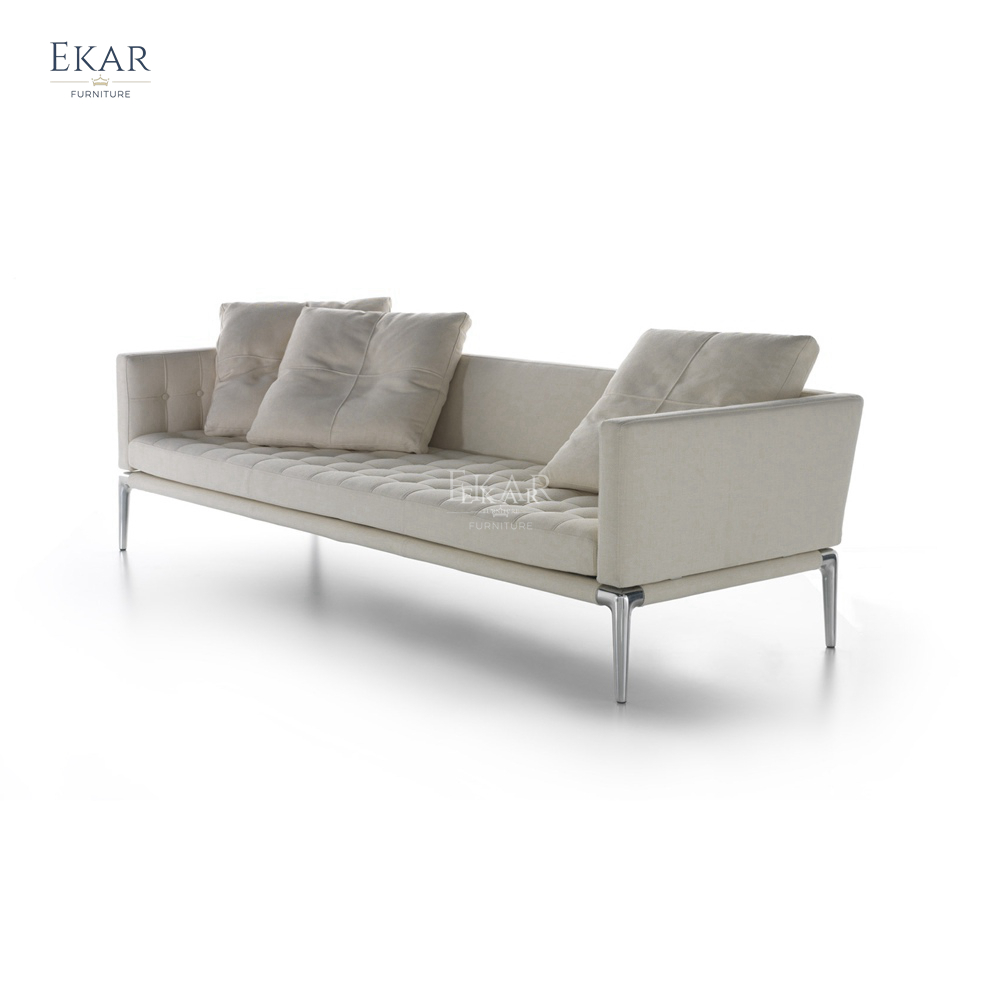 ดีไซน์ใหม่ โซฟาไม้แข็งหลายชั้น โซฟาพาย: ความหรูหราและความช่างมือที่ไม่มีเวลา โซฟาดํา