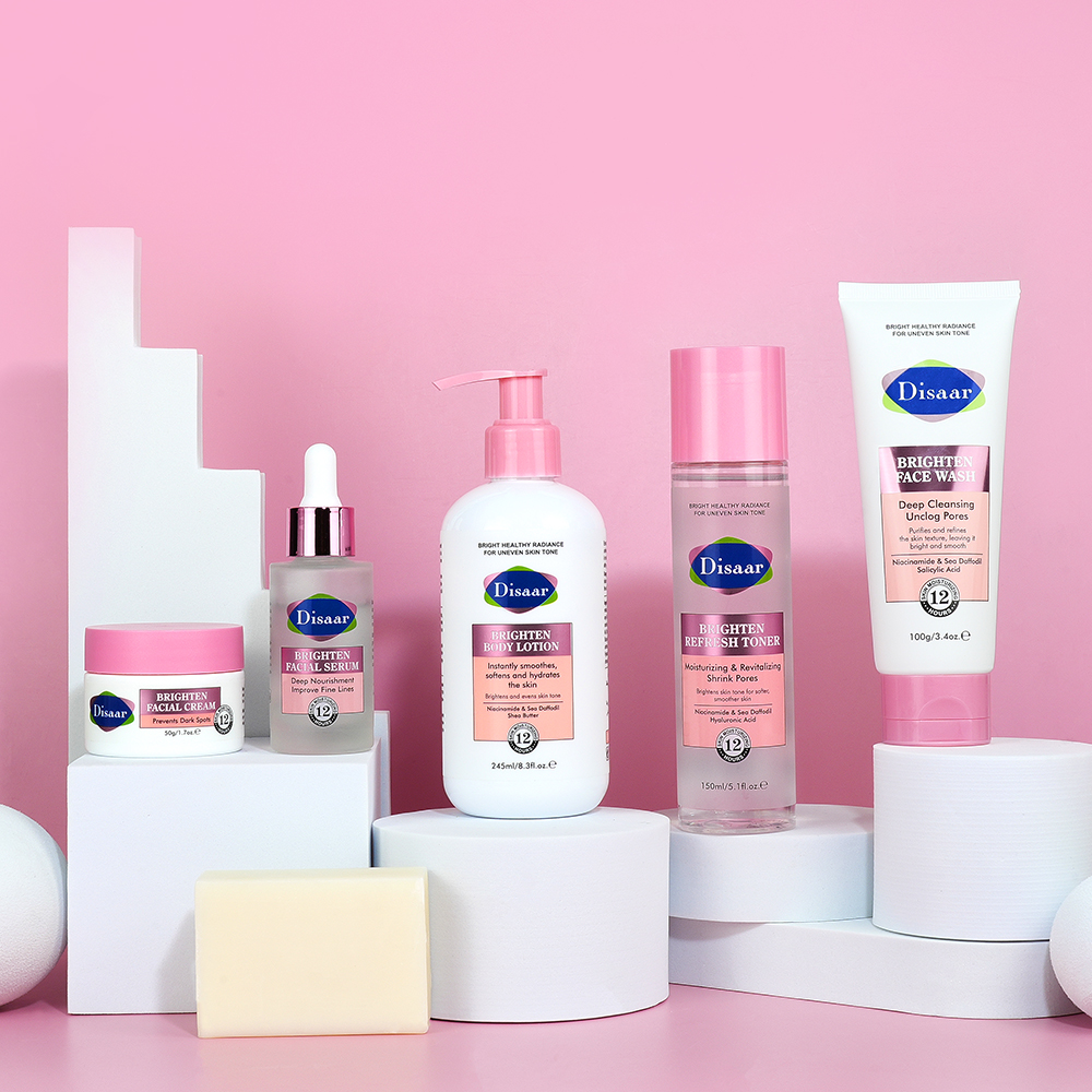 Niacinamide Терiс күтүмүнүн жарык кылуу сериясы-Теринин сапаты бир тектүү эмес болушунда ден соолуктуу жаркырактык алып келет