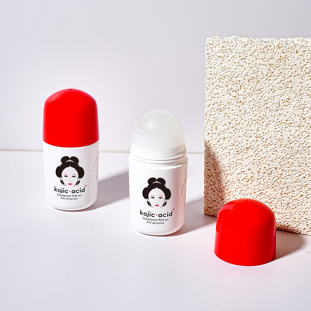 7 күндүгө артыкча ак кылуу 16 саатка чейин тууштуруучу антисипирант деректерге ээ болгон арбутин жана коичик асид белгили дарындашуучу ролл-он