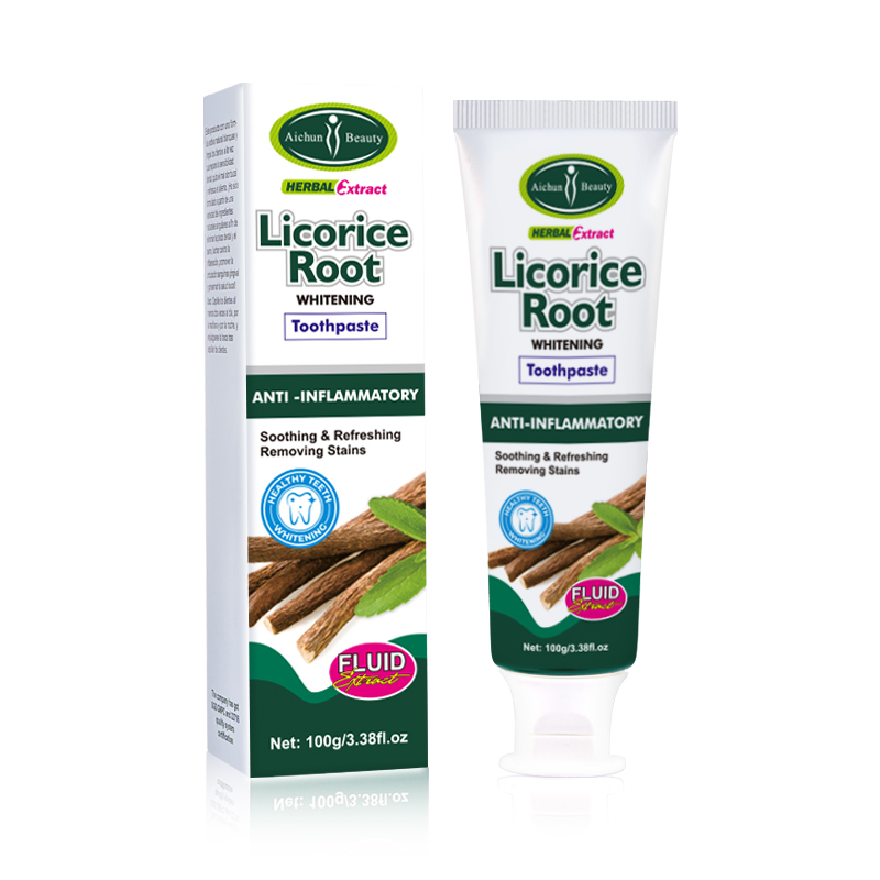 Aichun Beauty Licorice Root Herbal Toothpaste Deodorant & Antiperspirant Best Teeth Whitening Toothpaste for Teeth Whiten