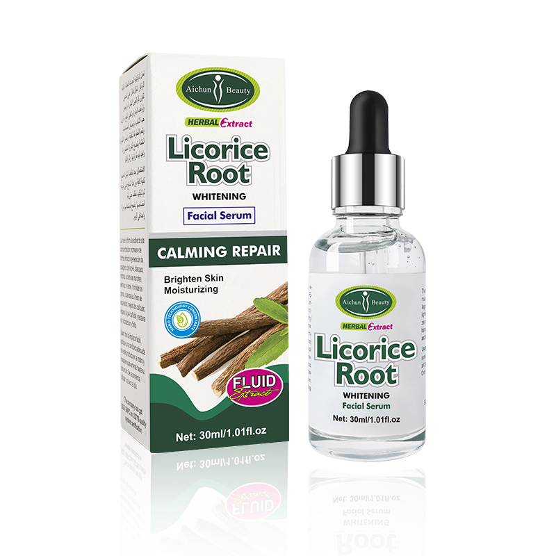 Aichun Beauty Herbal Licorice Root Serum Anti Inflammatory Facial Whitening Moisturizing Serum For Face