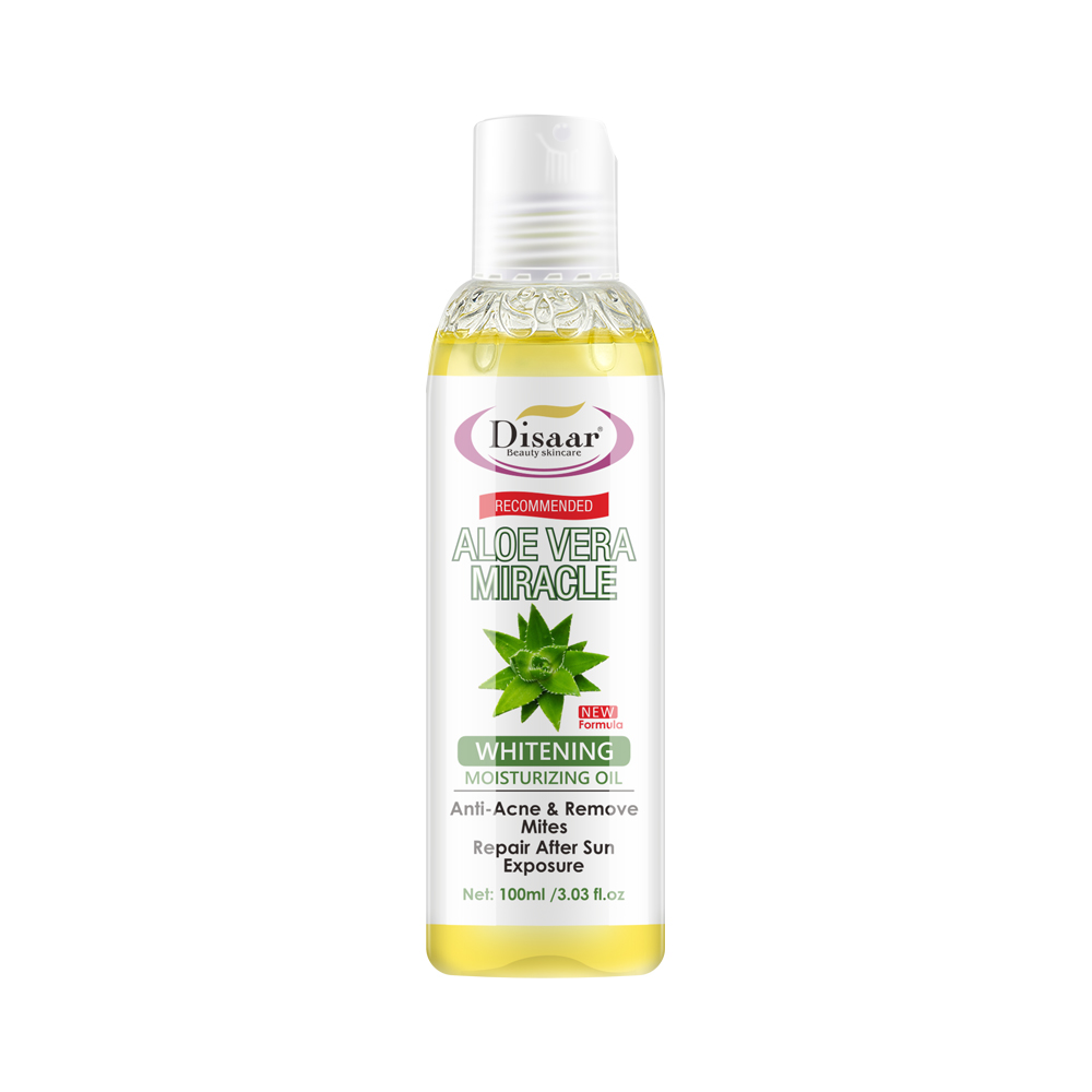 Disaar Body Oil Moisturizing Anti-acne Natural Aloe Vera Miracle Essential Oil