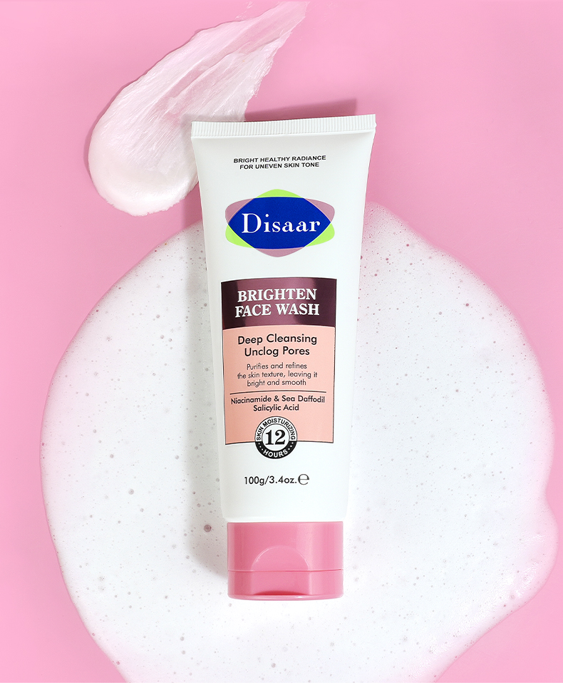 DS5600 Disaar Niacinamide Brightening Face Wash - 100g, Deep Pore Cleanser, Moisturizing & Acne Control, Smooth Skin & Brightening for Men and Women supplier