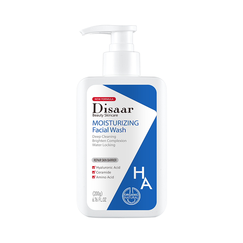 Disaar Organic Amino Acid Cleanser Deep Cleaning Moisturizing Water Locking Hyaluronic Acid Face Wash