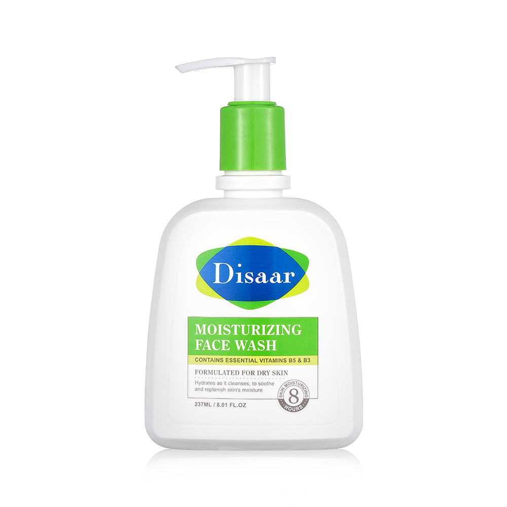 Disaar Moisturizing Cleanser With Amino Acids Vitamin B5 B3 Hydrates As It Cleanses Soothe And Replenish Skin's Moisture Facial Wash