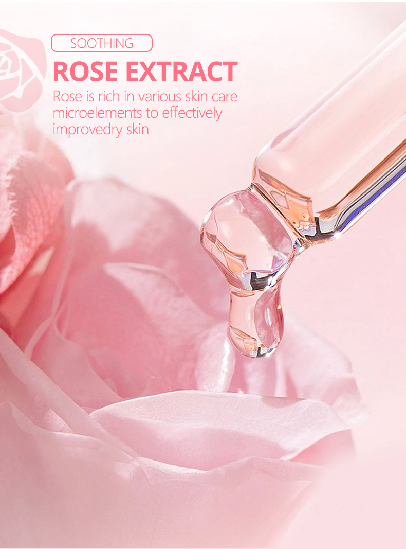DS5301 100g Rose & Ceramide Facial Wash - Hydrating & Nourishing Cleanser for All Skin Types | LivePro Beauty factory