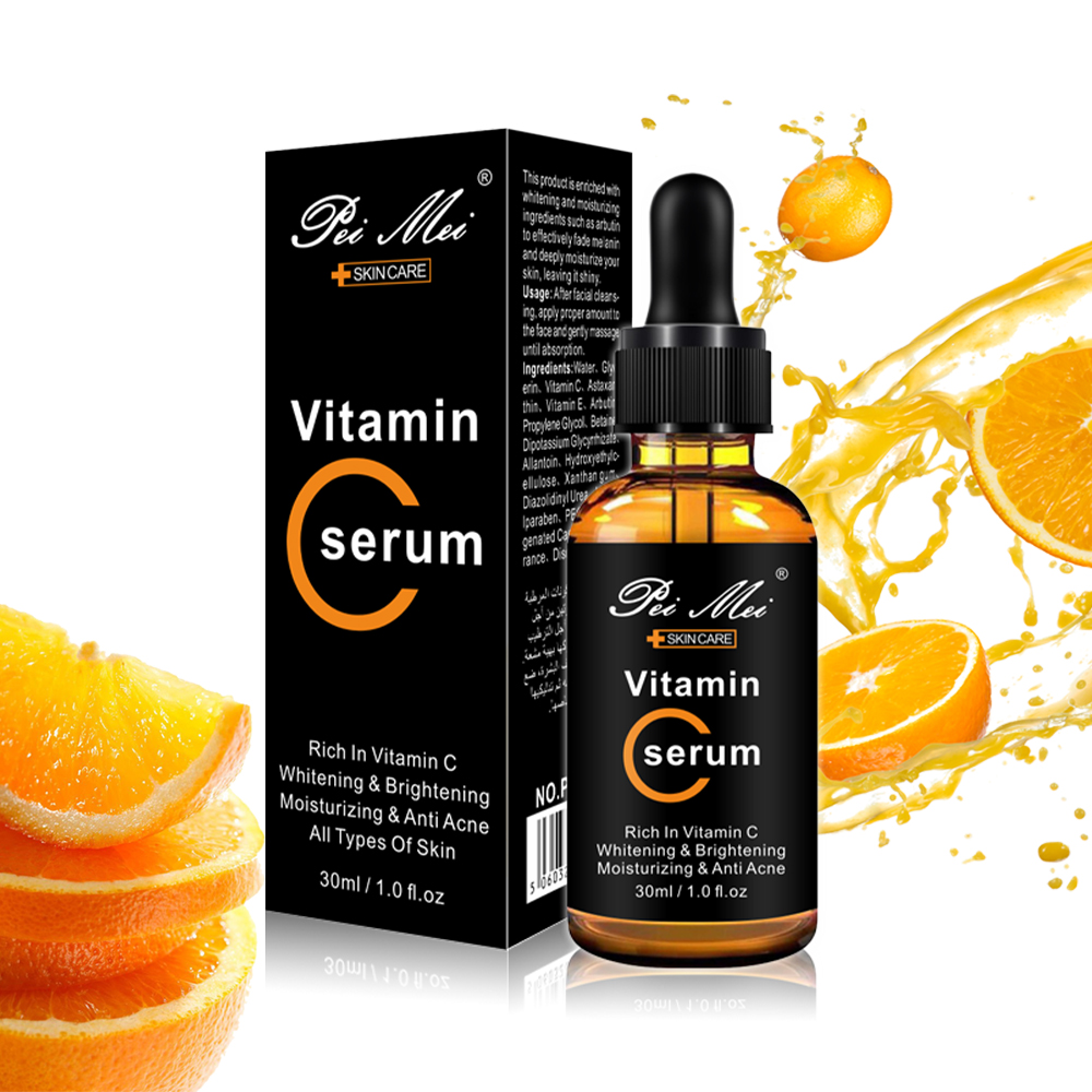 Best Vitamin C Serum with Glycerin Anti-Aging Face Skin Moisturizing Lightening and Nourishing Serum for Whitening