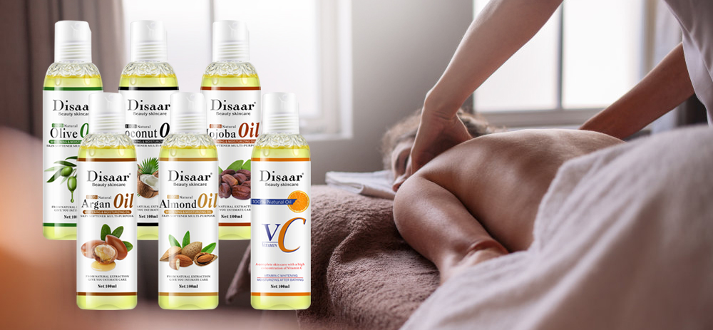 DisaarBodyMassage Oil Series:NaturalskinCareIn our busylife, we are all looking for products that can deeply relax and nourish the body,Disaarbodymassage oil series was created for this purpose and has become the preferred product for those who pursuea natural, healthy and beautiful lifestyle.