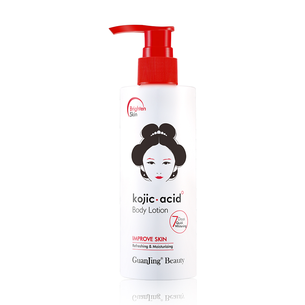 7 Days Whitening Body Lotion Kojic Acid Collagen Lightening Body Lotion 230g Moisturizing Whitening Body Cream
