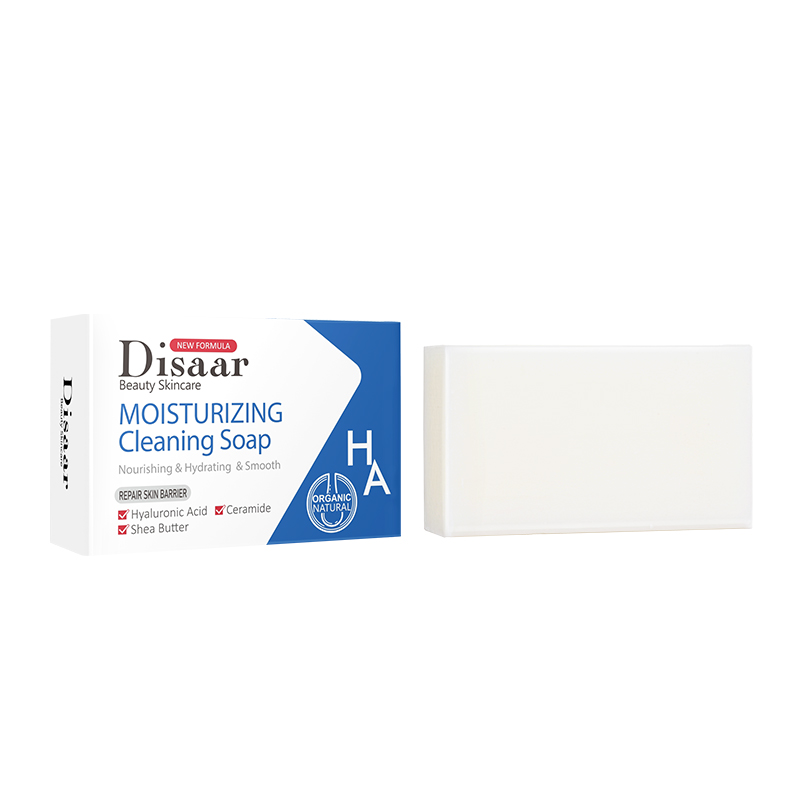 Wholesale Bath Soap Hyaluronic Acid & Ceramide Deep Moisturizing Dry Skin Whitening Wash Soap For Body Soap