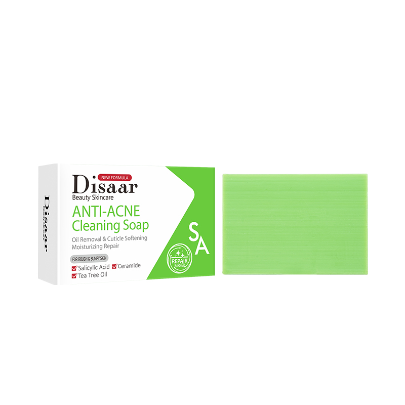Disaar Anti Acne Salicylic Acid Oil Removal Cuticle Softener Cleaning Handmade Body Soap