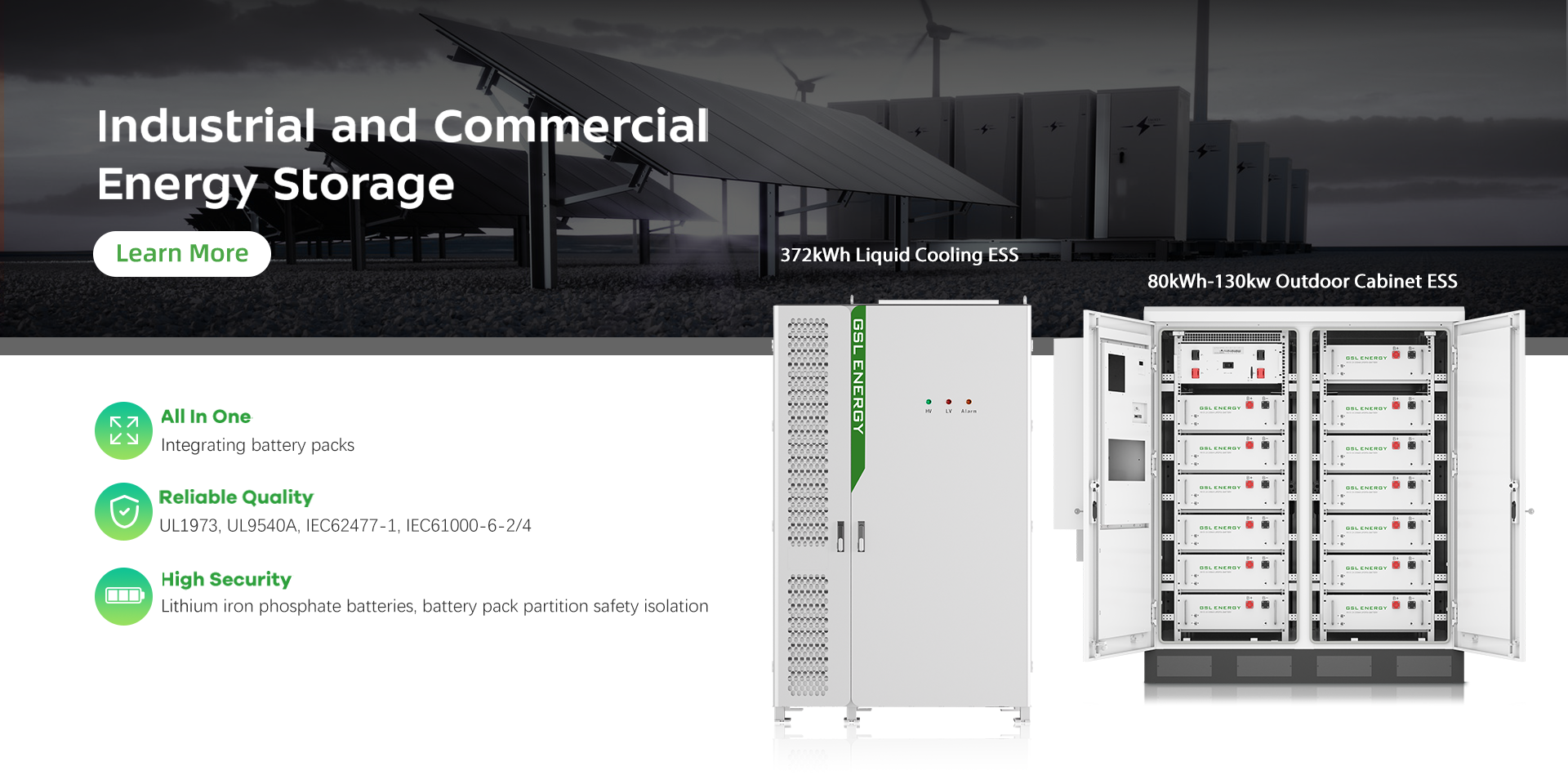 Industrial Commercial Energy Storage Battery(BESS)
