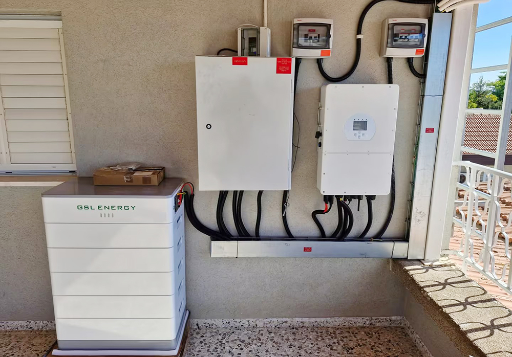 GSL Energy High-Voltage Energy Storage System Installation in Israel