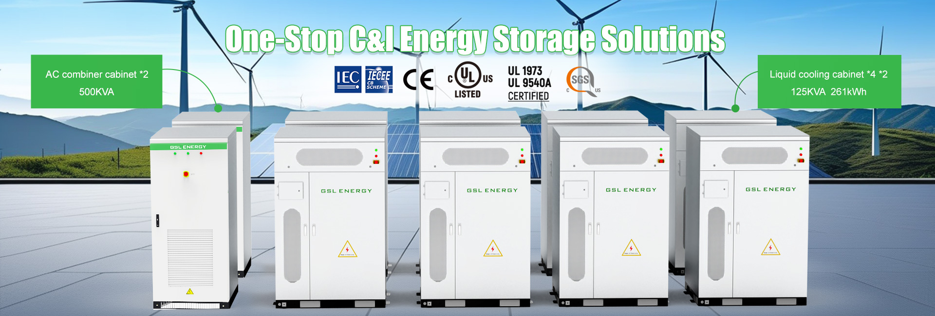 CESS-125K232: Commercial-Scale AC-Coupled Liquid-Cooled Battery Storage System