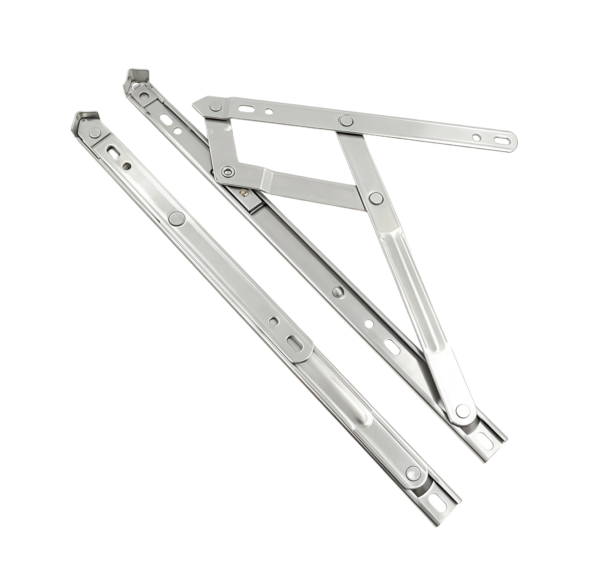 Premium 304 Stainless Steel Round Groove Window Stay - Corrosion Resistant & Durable
