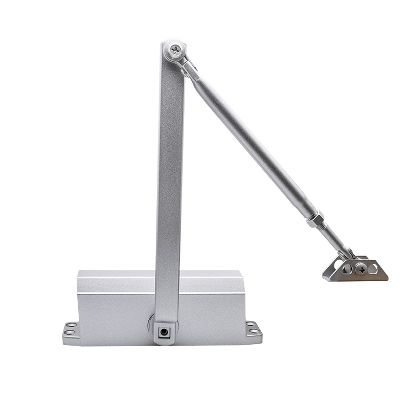 Adjustable Hydraulic Door Closer - Surface Mount, Heavy Duty, Suitable for Wood/Metal/Glass Doors