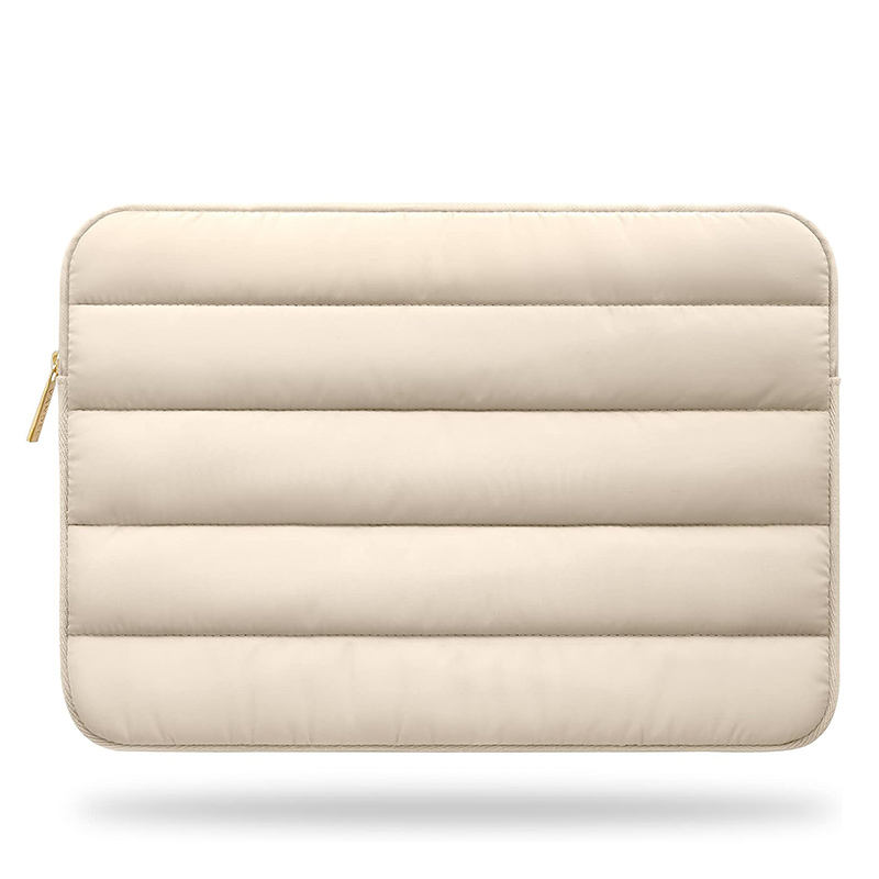  Quilted Puffer Laptop Sleeve