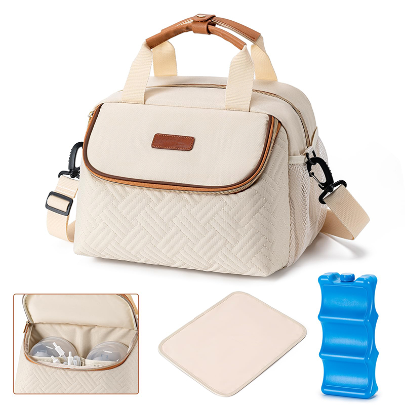 Mommy Outdoor Insulated Breast Pumps Baby Bottles Breastmilk Cooler Bag