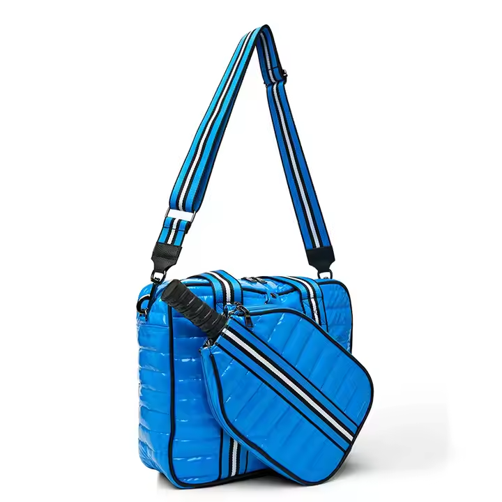 Custom Duffle Sport Tennis Rackets Paddle Shoulder Crossbody Sling Carry Tote Puffer Pickleball Bag for Women