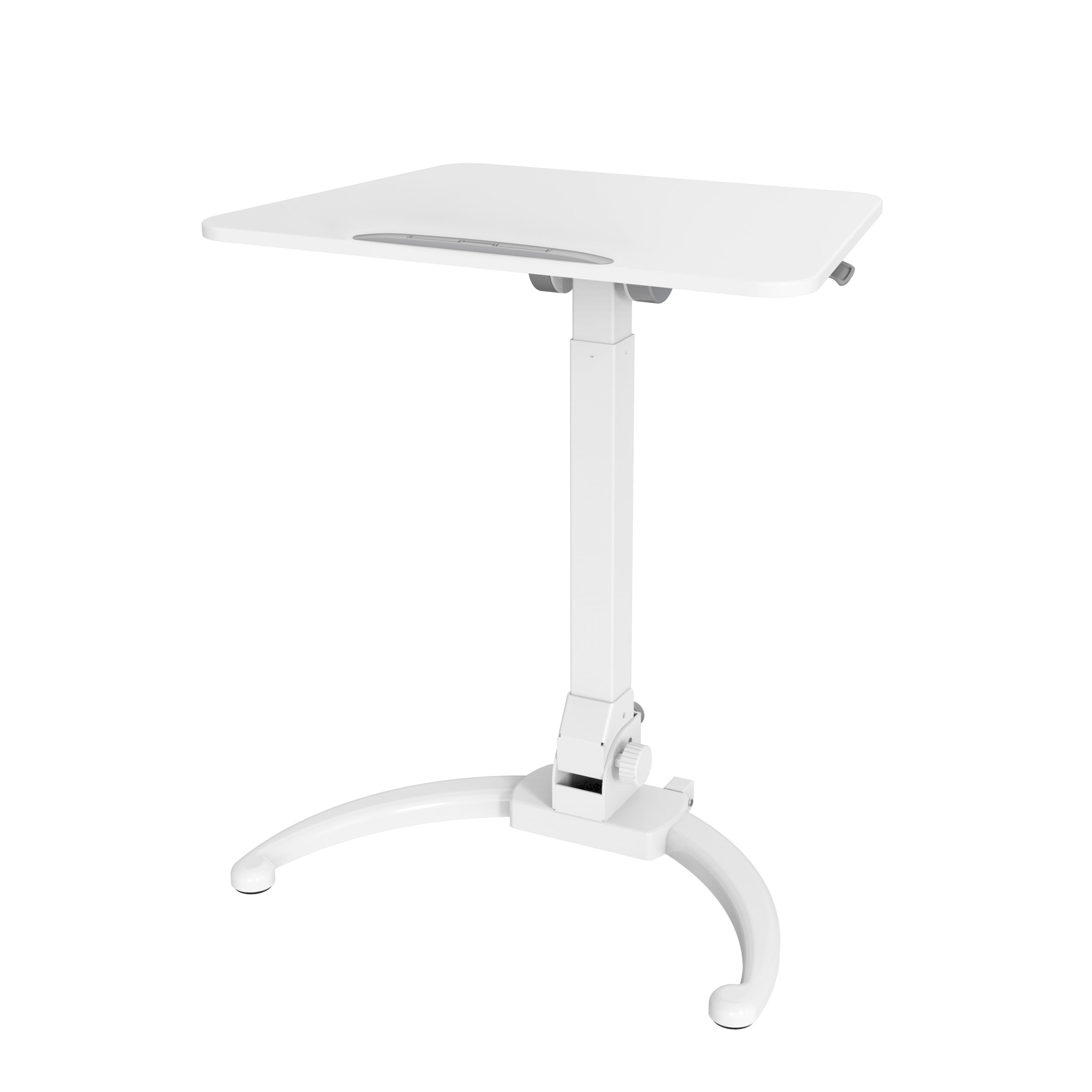 Height Adjustable Foldable Ergonomic Office Desk with Gas Spring V-MOUNTS VM-FDS109B