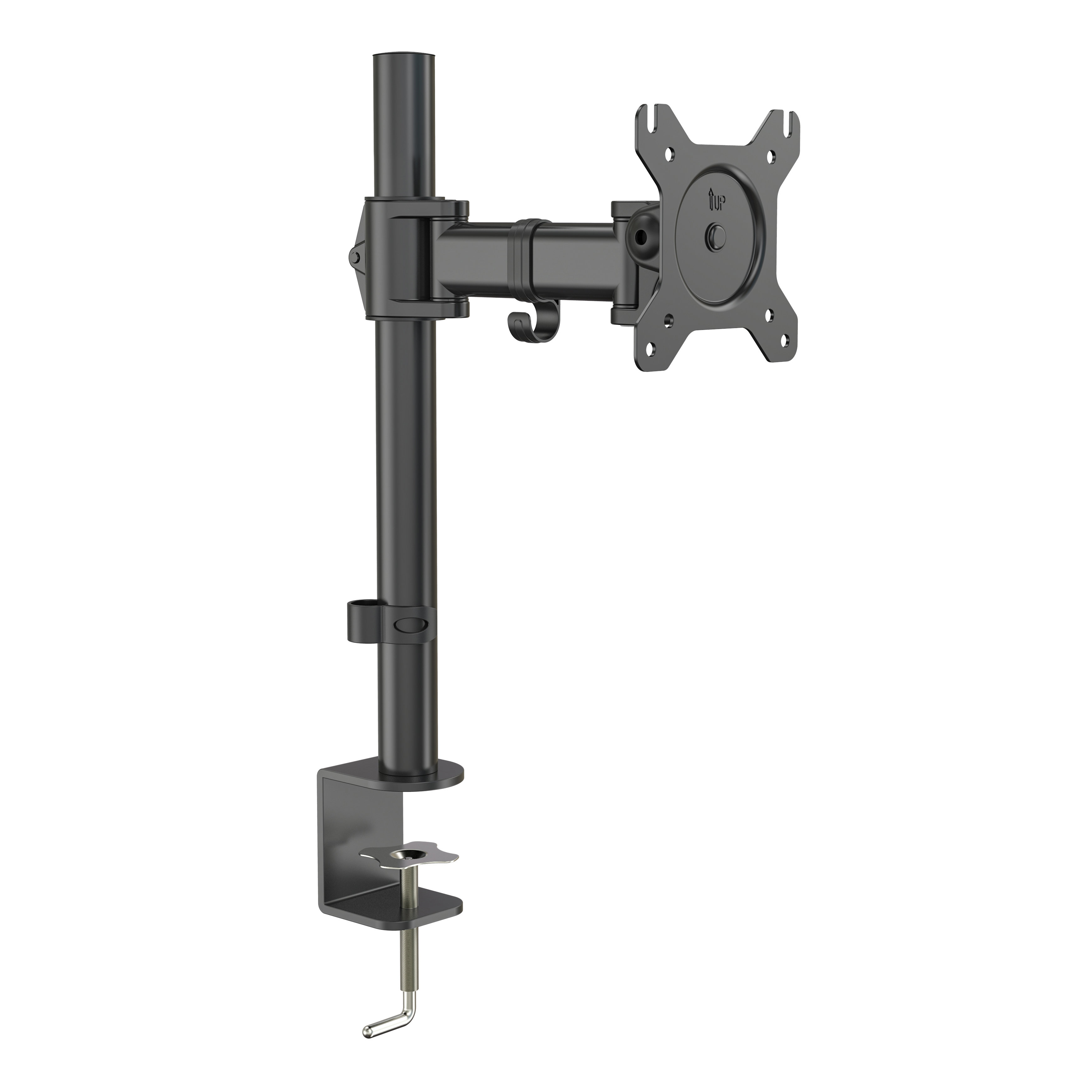 Economy Height Adjustable Full Motion Single Monitor Arm V-MOUNTS VM-D27
