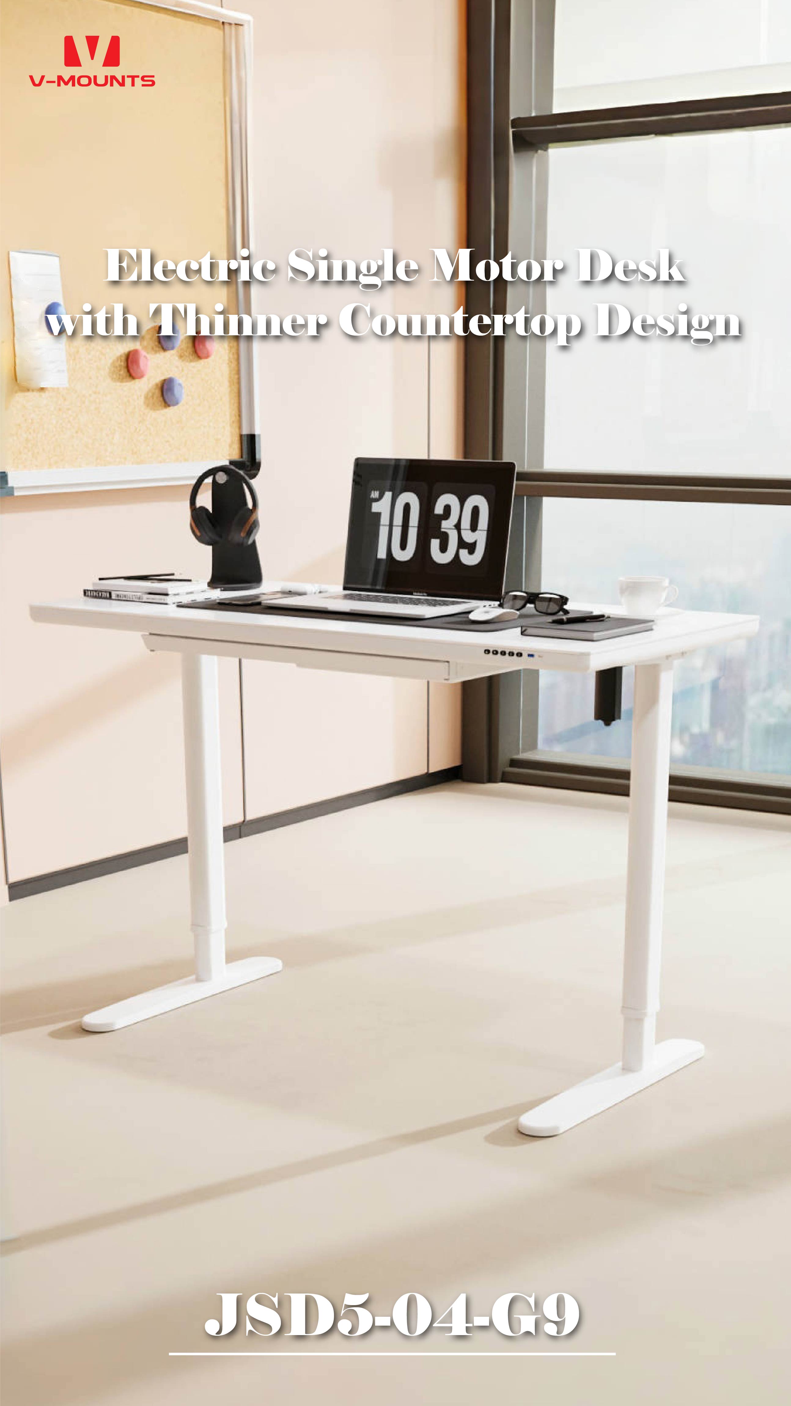V-MOUNTS Electric Sit to Stand Desks JSD5-04-G9