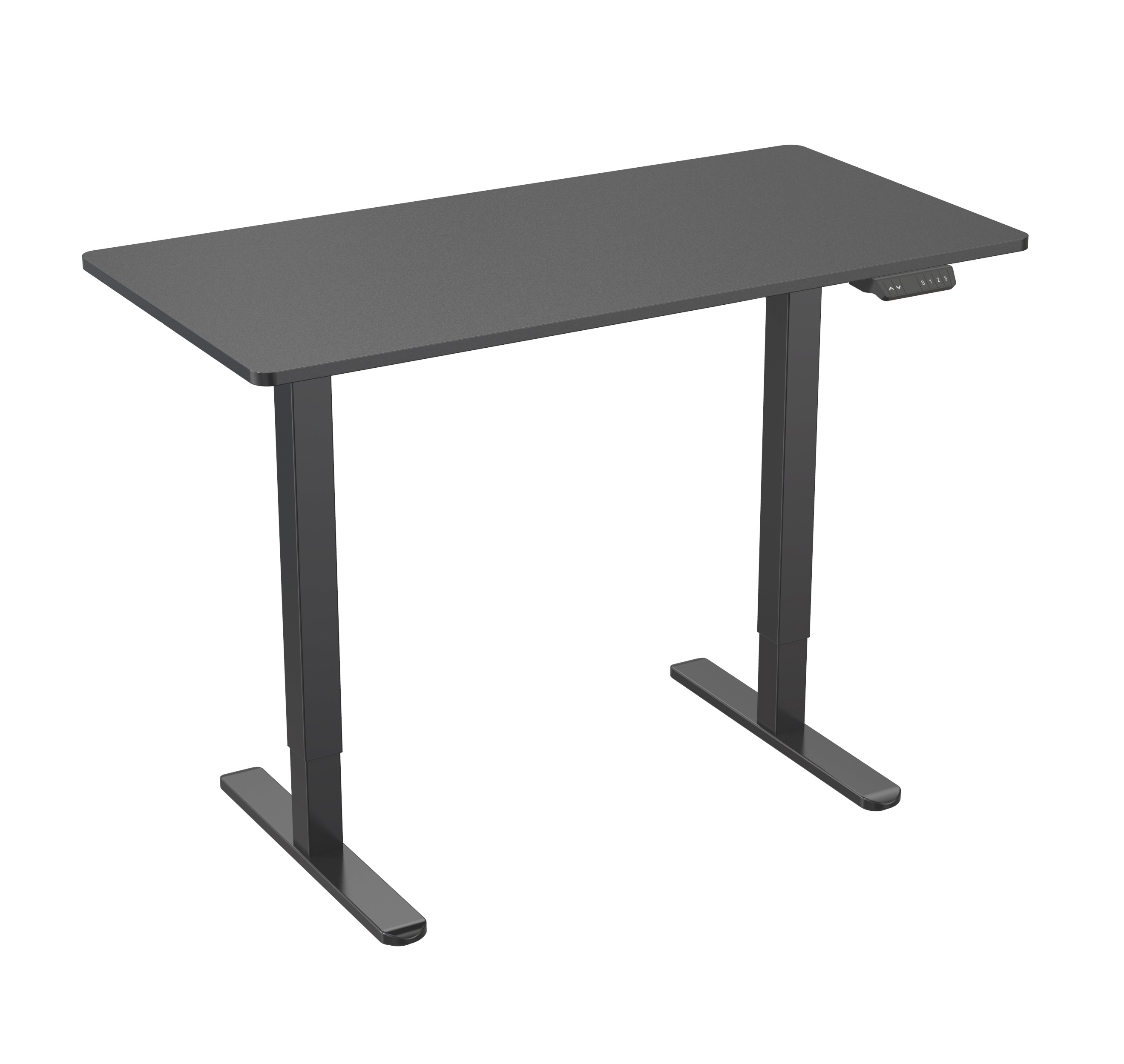 Dual Motor Height Adjustable Standing Desk with Memory Control | V-MOUNTS JSD2-01-1P