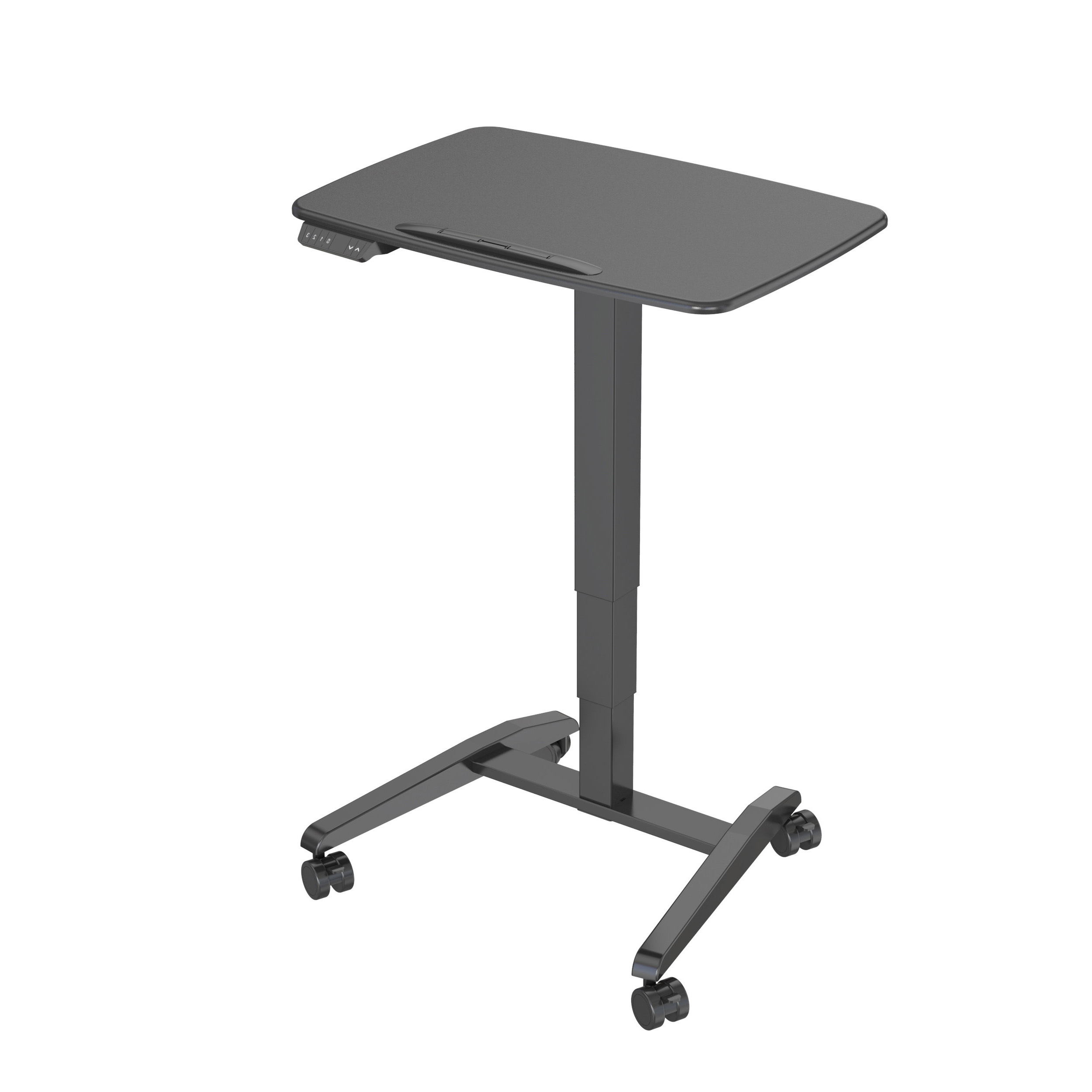 Electric Height Adjustable Laptop Desk with Reversible Desktop & Collision Detection – V-MOUNTS VM-FDE105