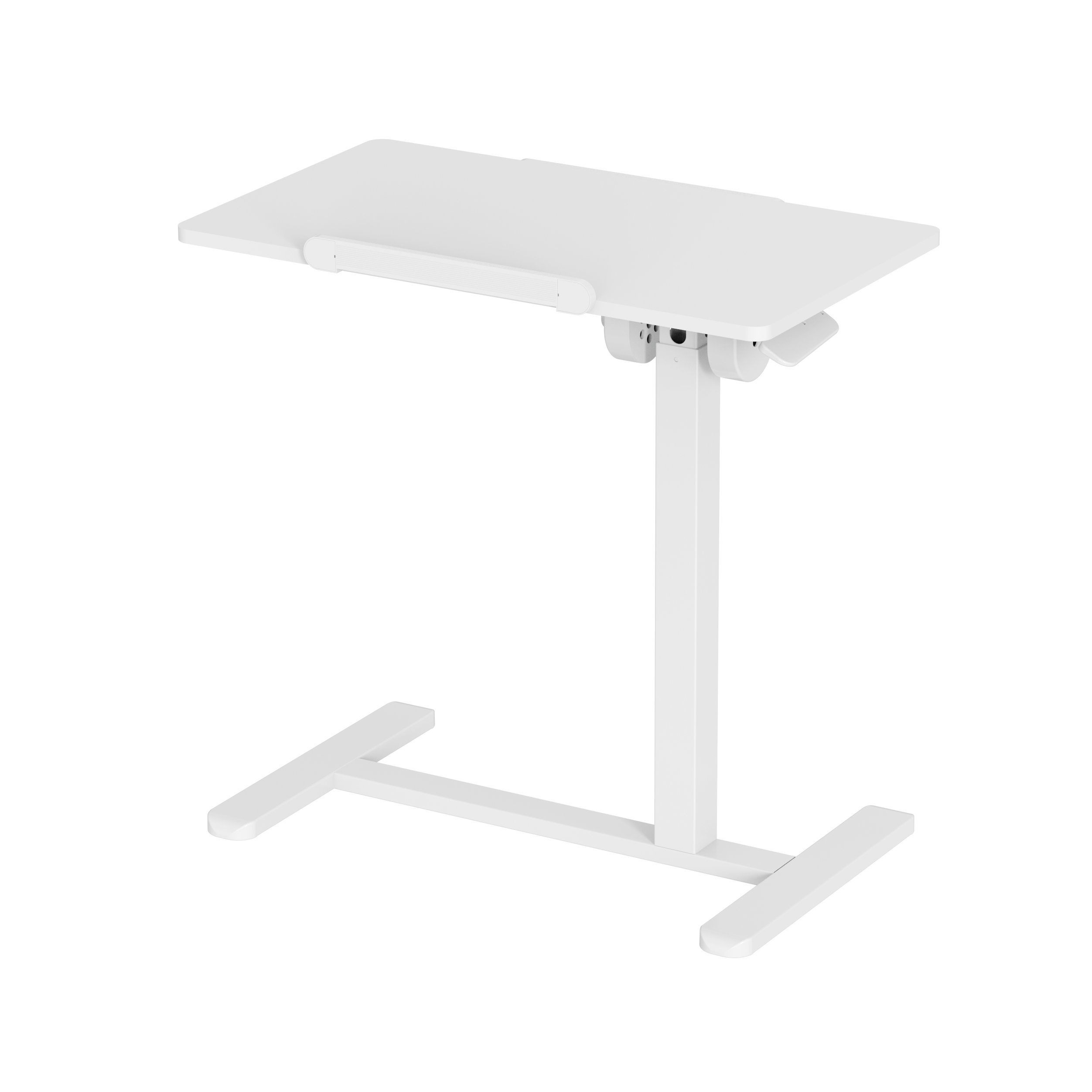 Flip-Top Gas Lift Mobile Laptop Desk with Hidden Casters – V-MOUNTS VM-FA117