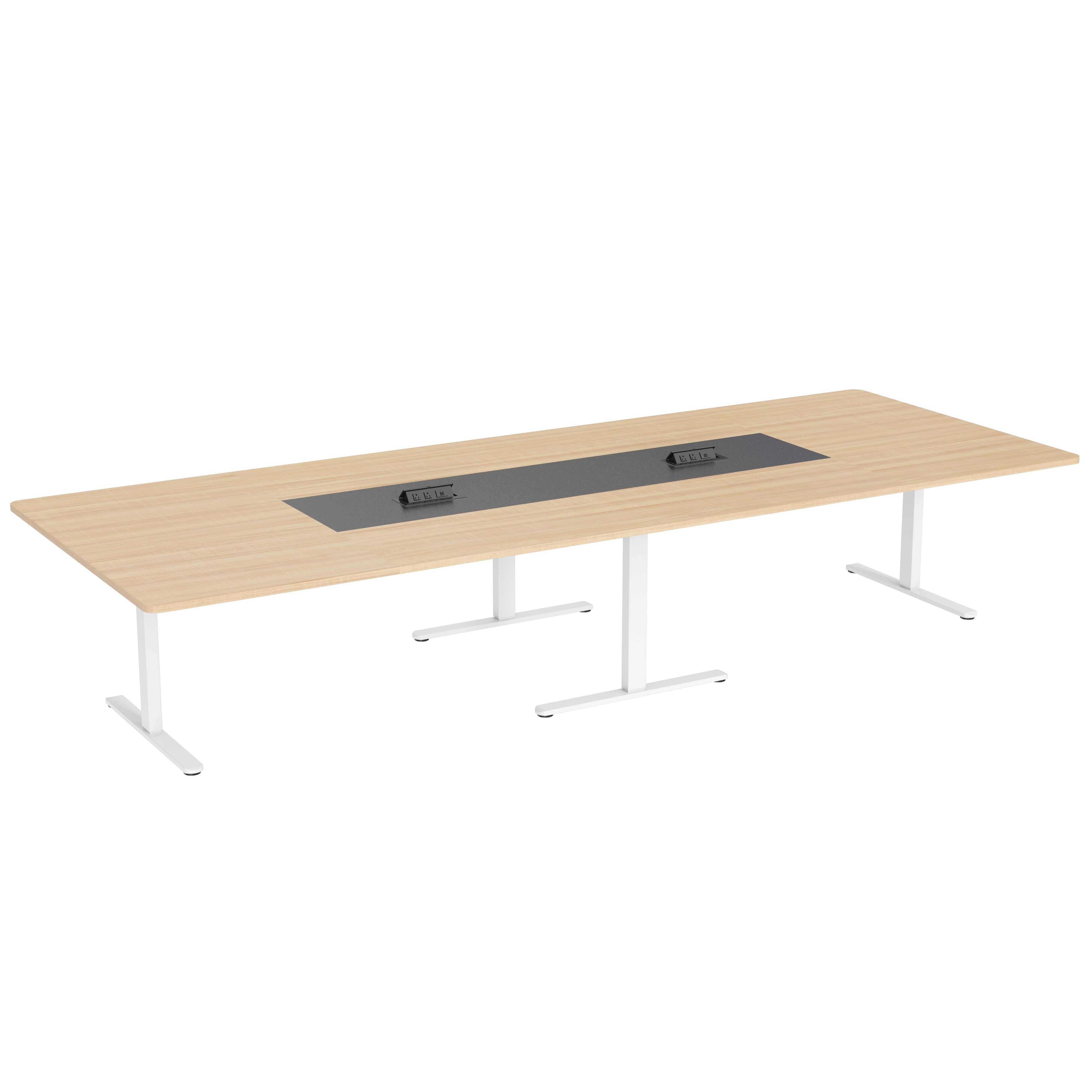 Four Motor Electric Height Adjustable Desk Frame | Quad Motor Standing Desk Base V-MOUNTS JSD4-02