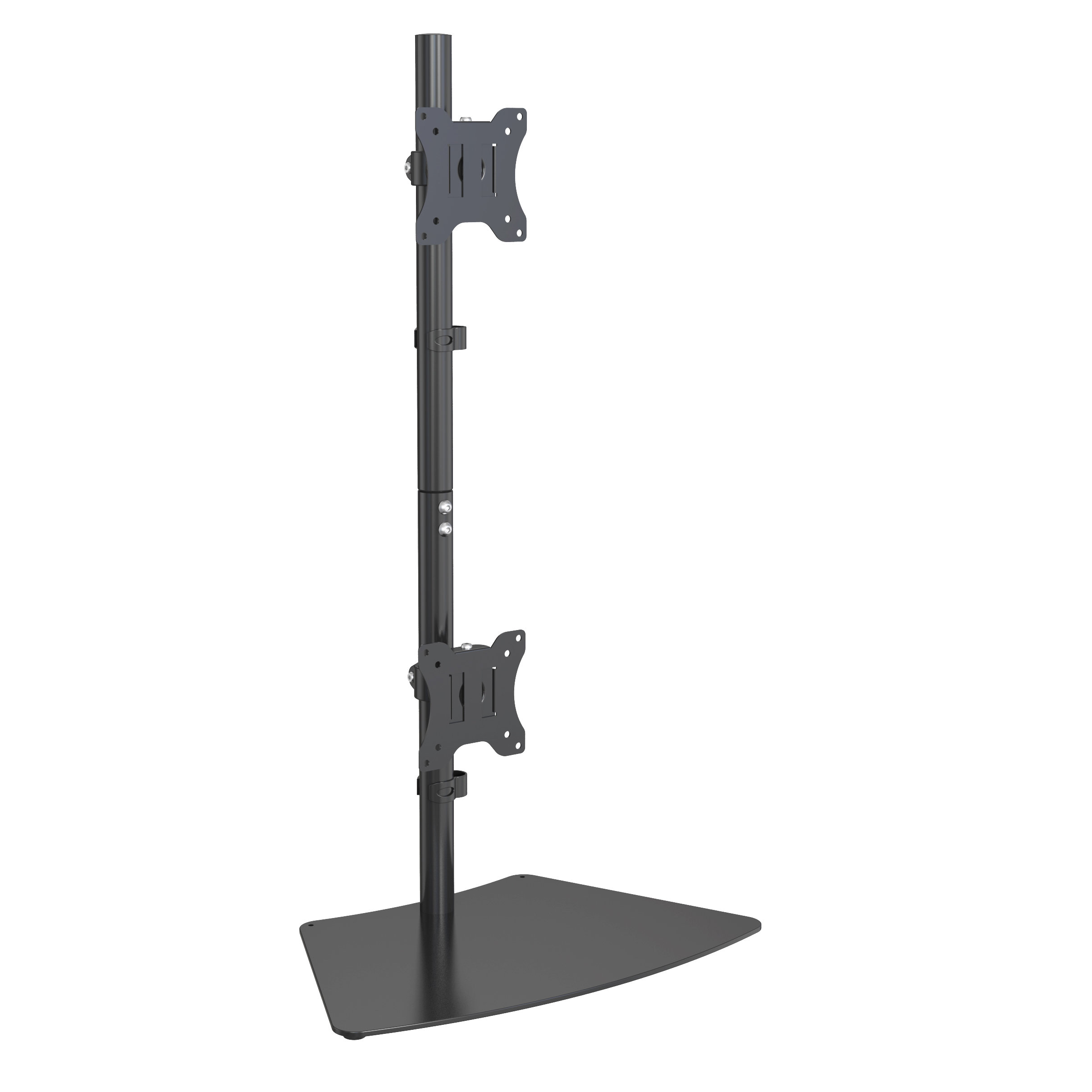 Freestanding Dual Monitor Mount for 13–32 Inch Screens with Vertical Rotation V-MOUNTS VM-D502S