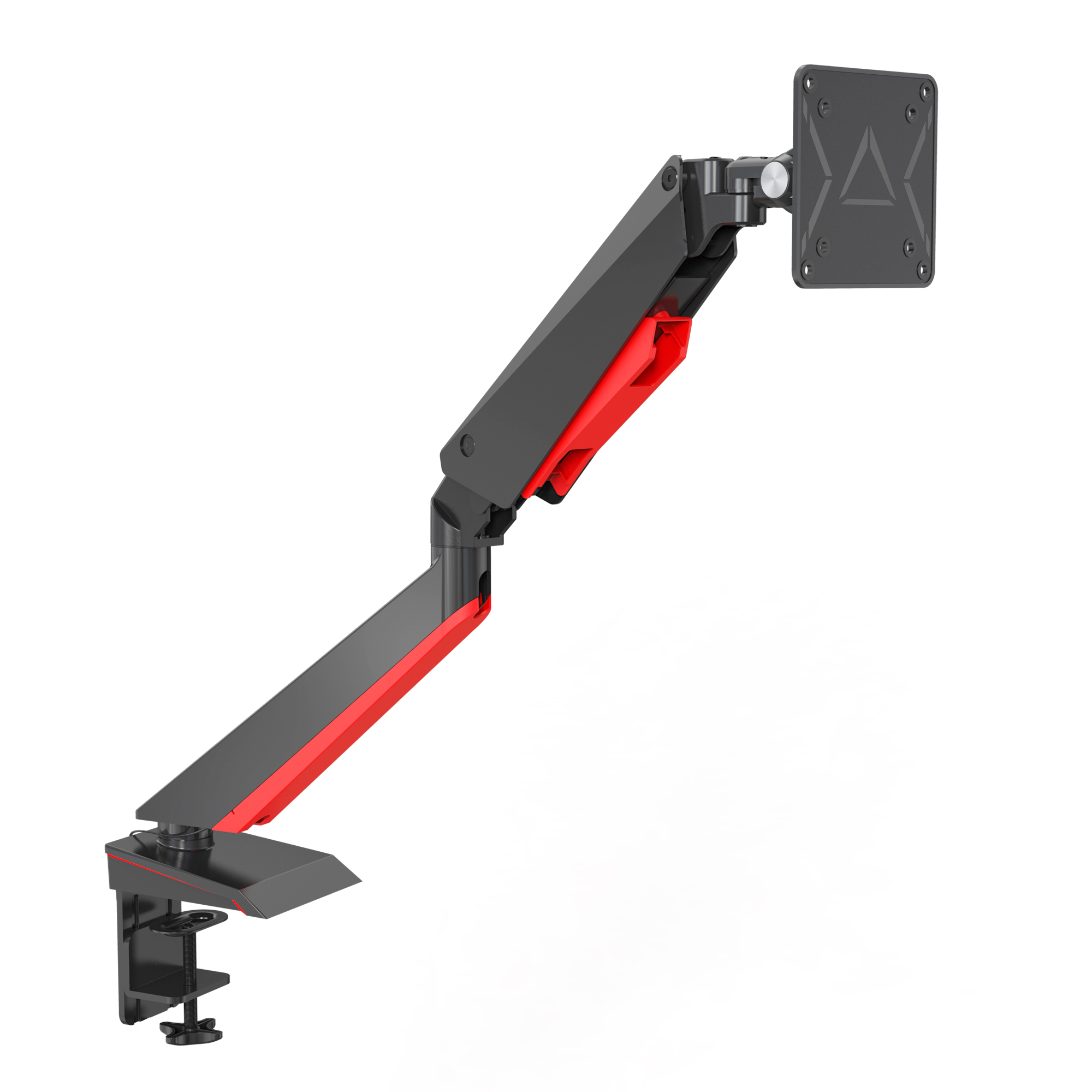 Gaming Monitor Arm with LED Light for 15–32