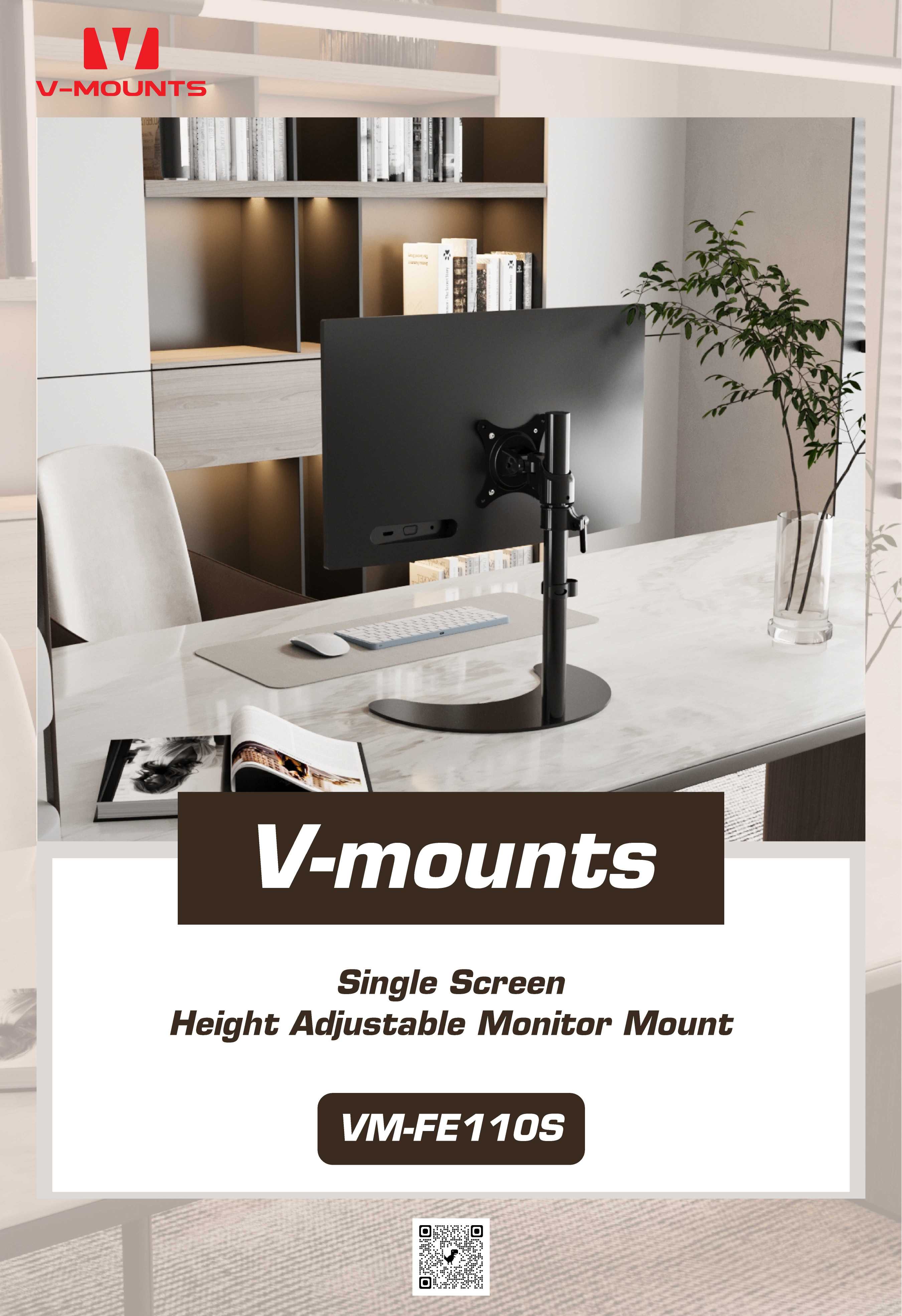 V-MOUNTS Articulating Monitor Arms FE110S