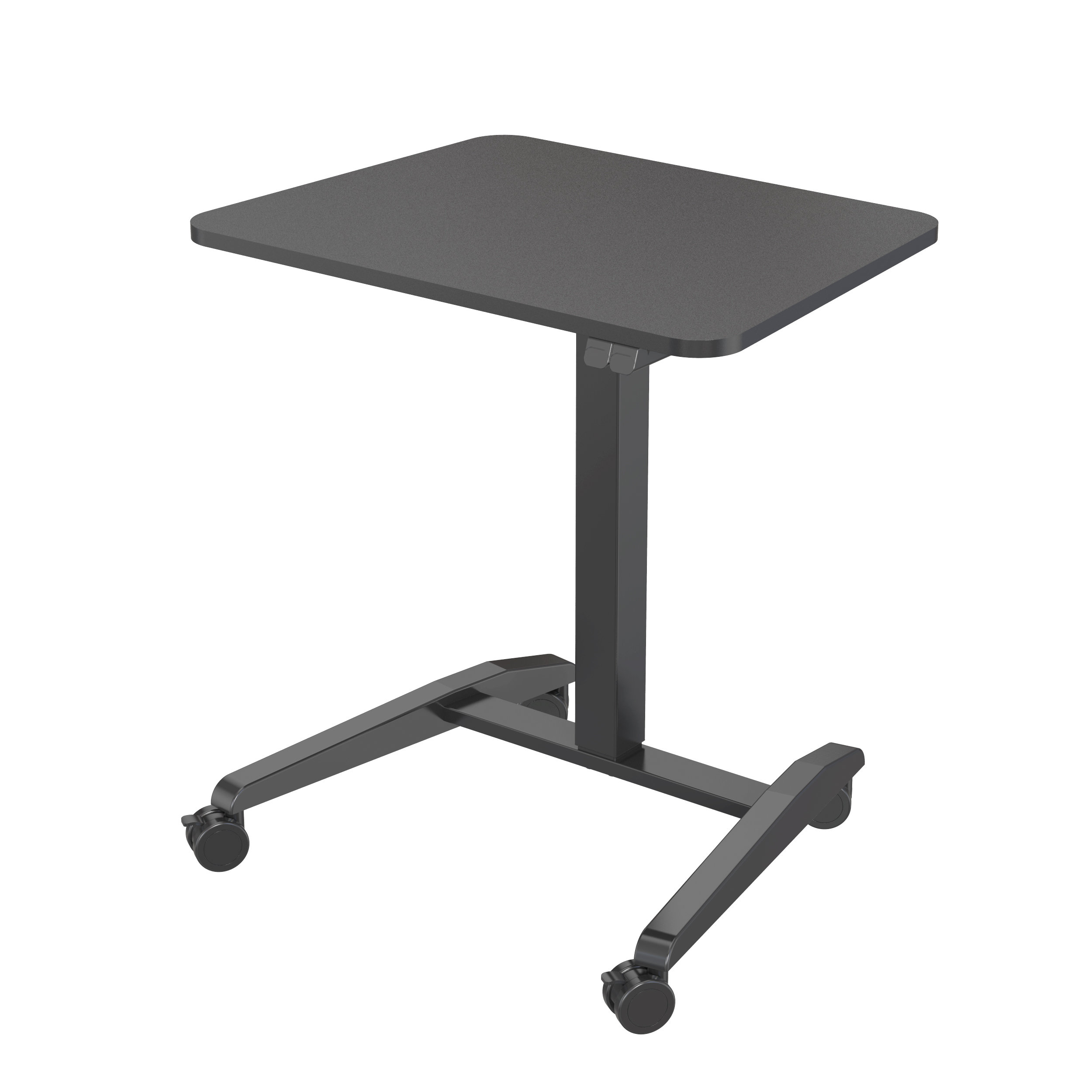 Motorized Mobile Laptop Desk with Universal Wheels & Collision Detection V-MOUNTS VM-FB103