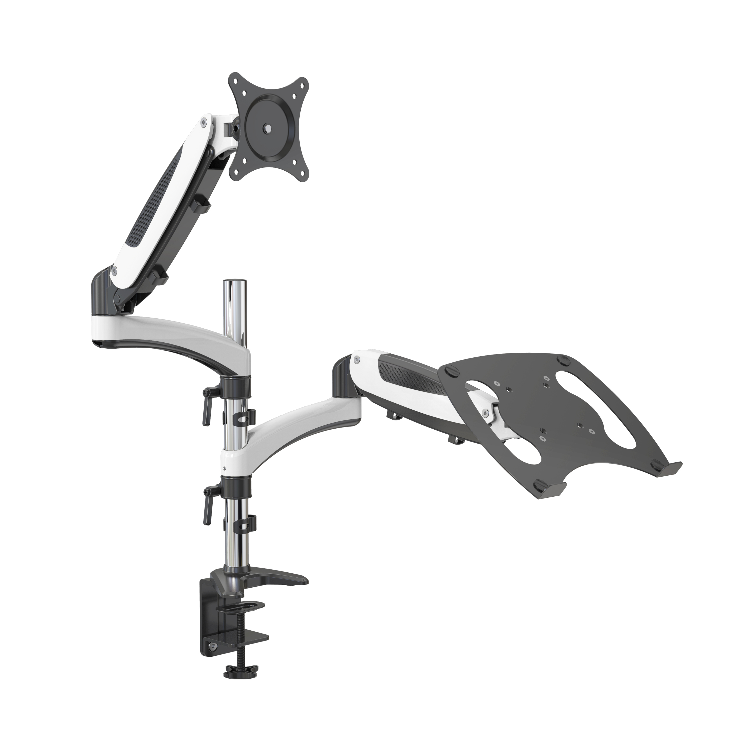 Gas Spring Adjustable Monitor Arm Desk Mount – V-MOUNTS VM-LH08