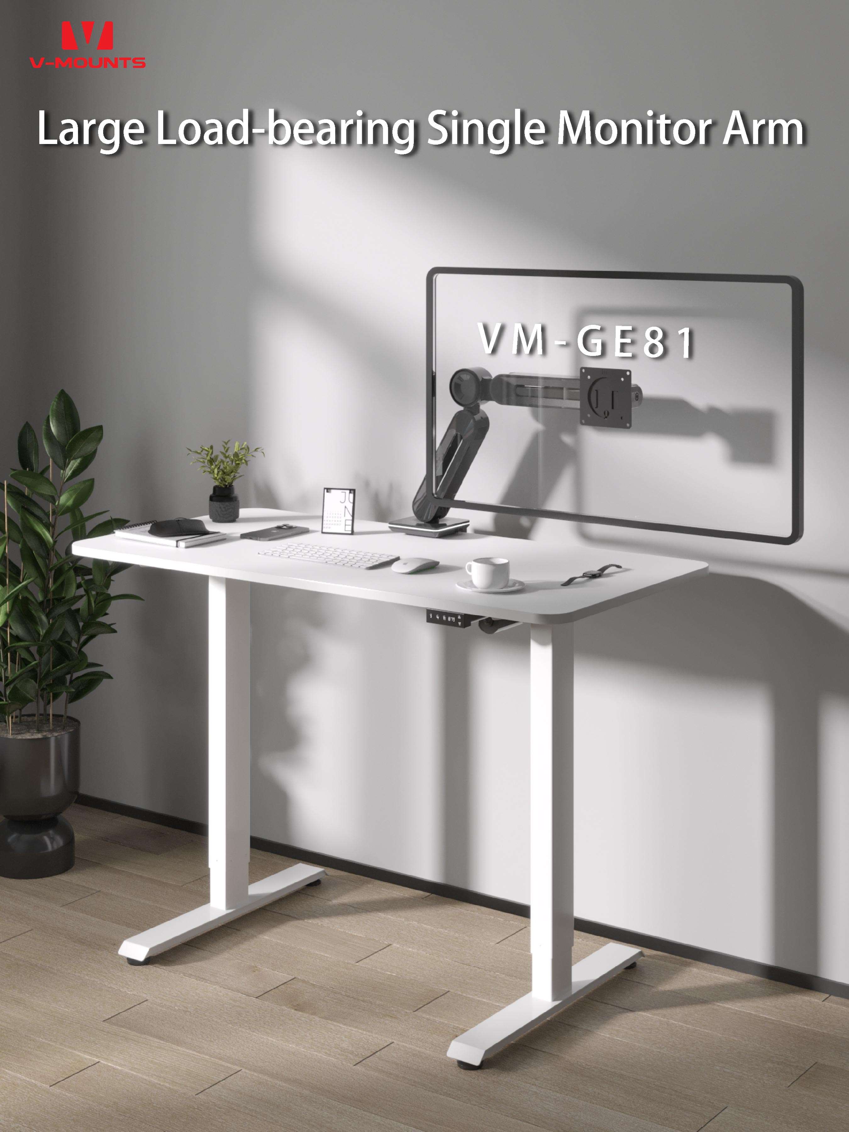 V-MOUNTS Gas spring Monitor Arms GE81