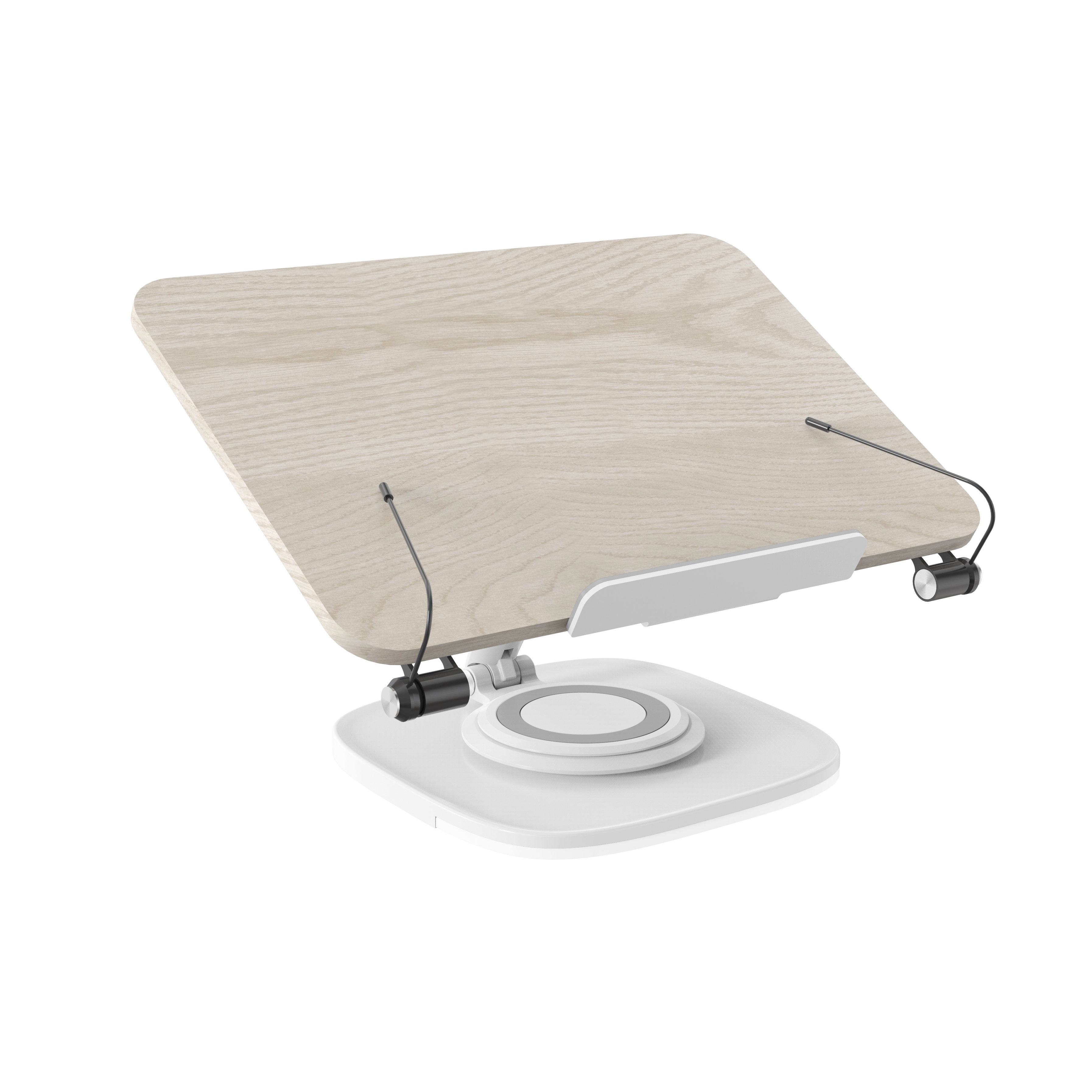 Adjustable Ergonomic Folding Laptop Tablet Stand with Rotating Design – V-MOUNTS VM-LHA9-B