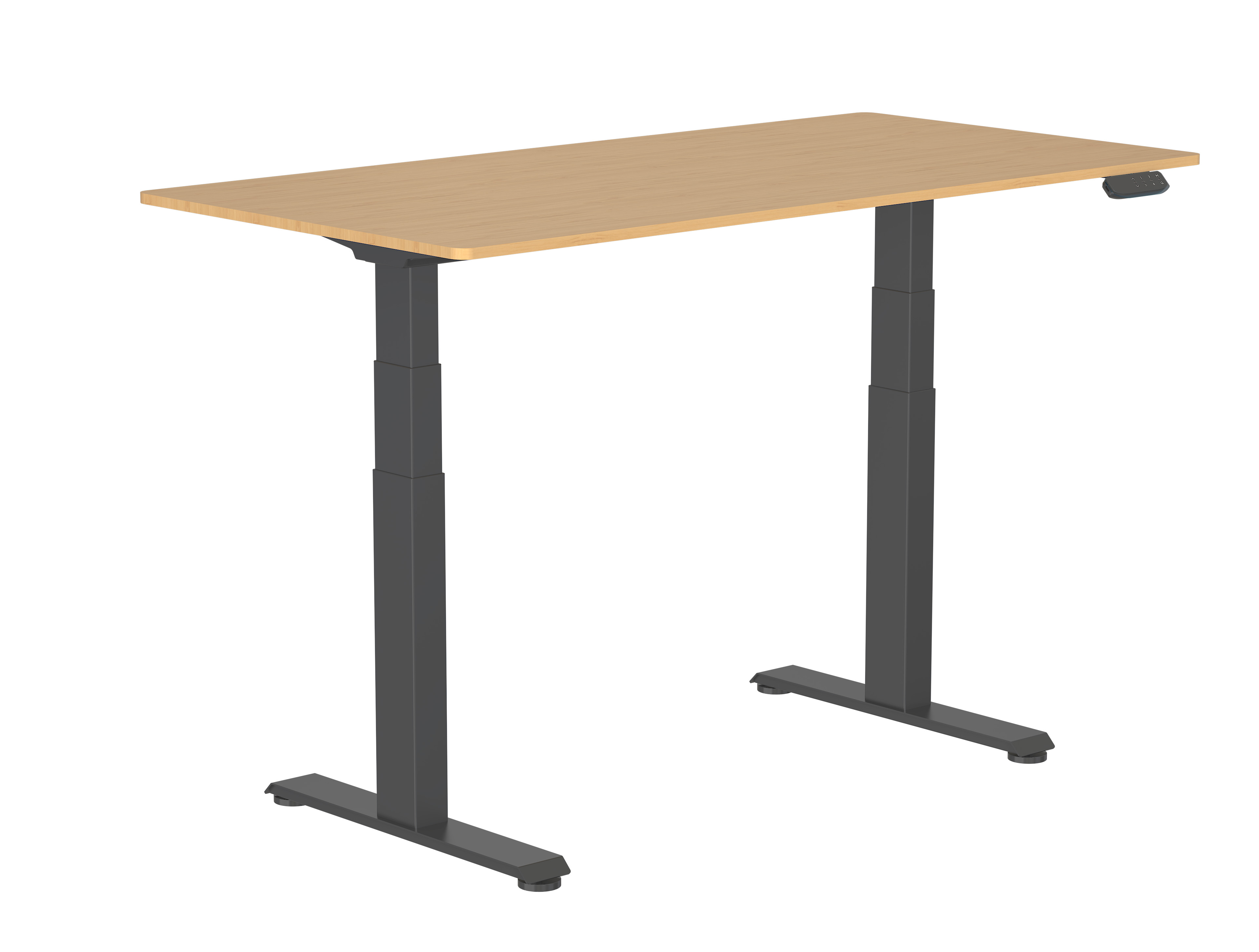 Dual Brushless Motor Electric Standing Desk with Type-C and Memory Control – V-MOUNTS JSD2BLM-02-3-Z