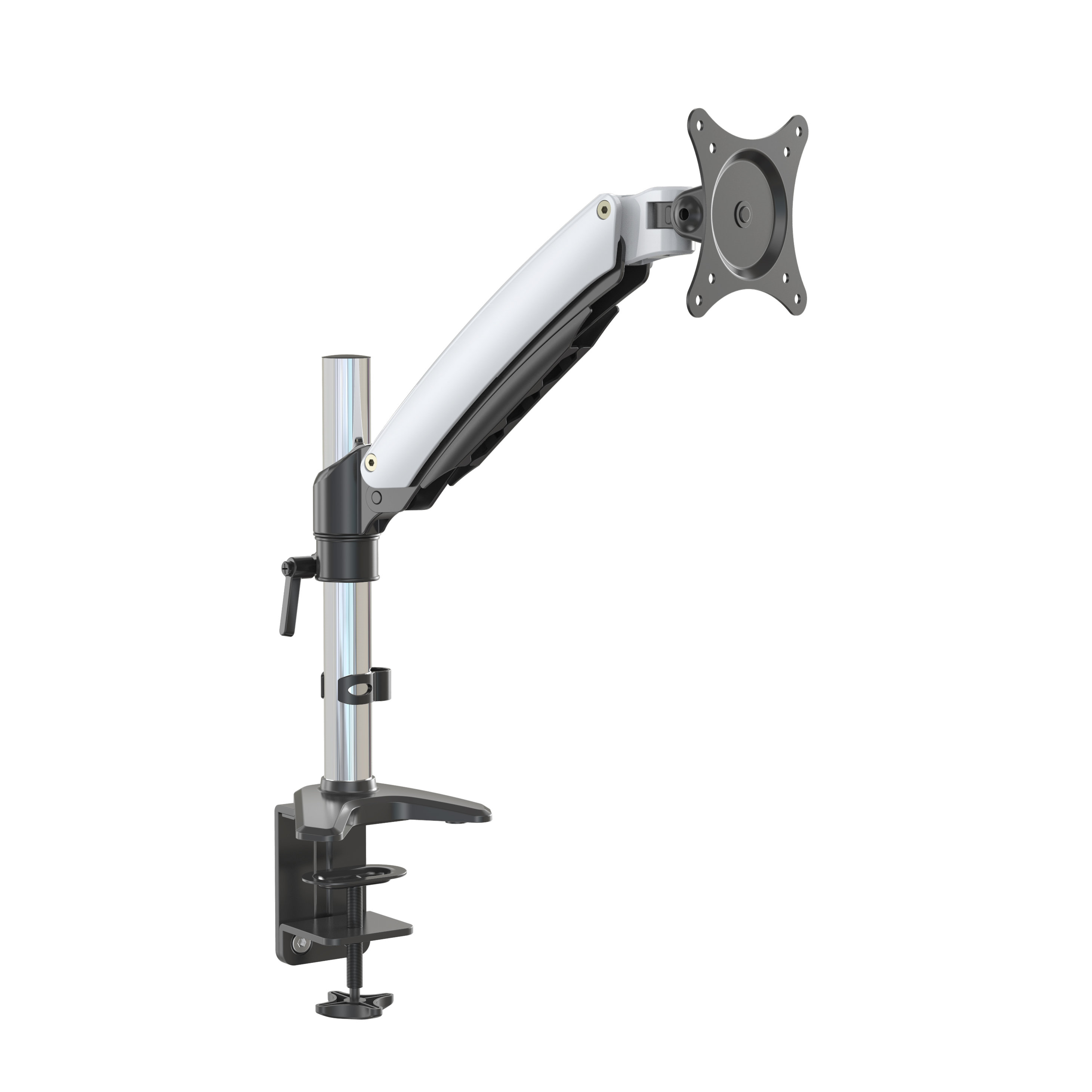 Ergonomic Single Monitor Arm with Mechanical Spring – V-MOUNTS VM-DS111D