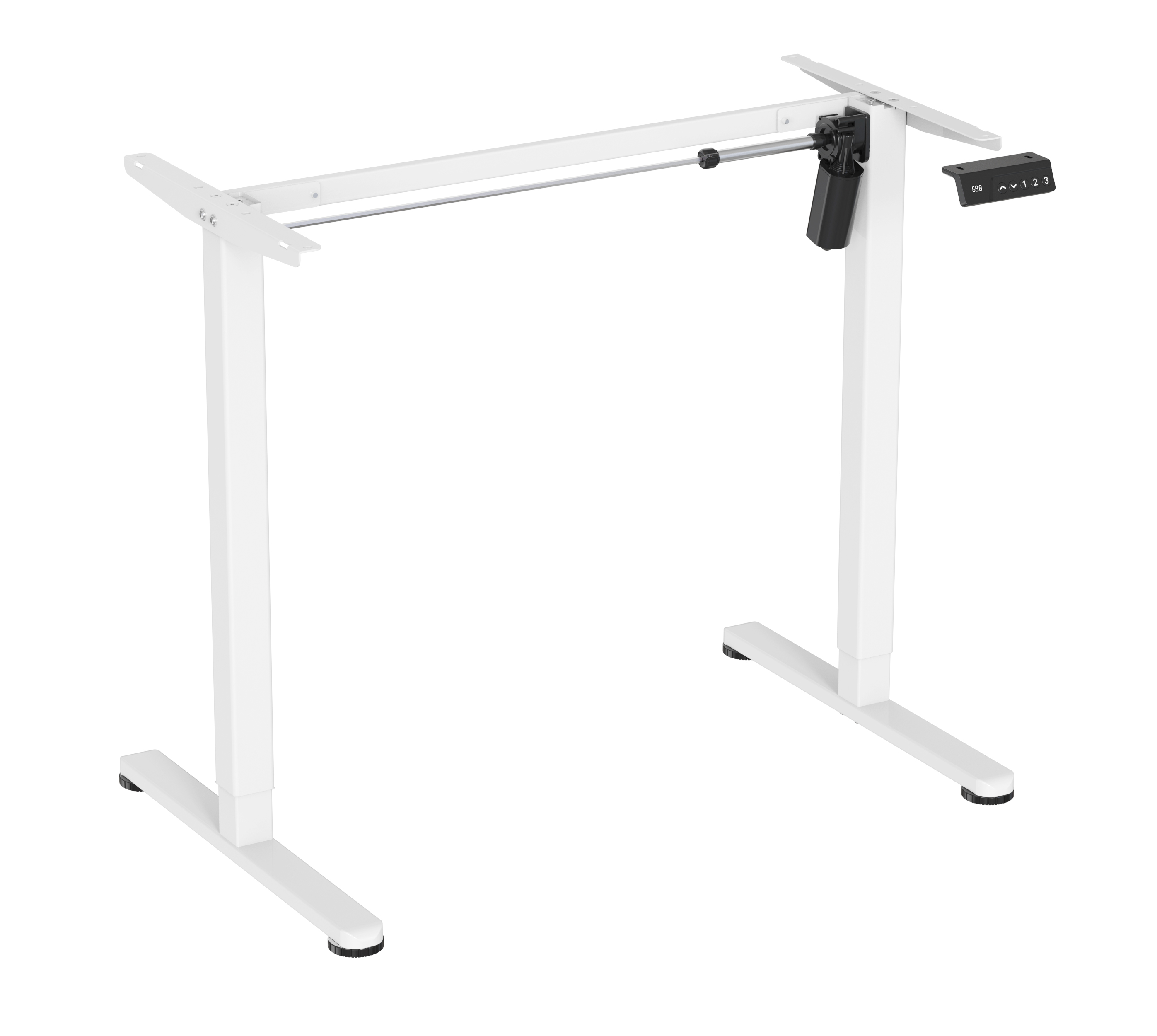 Height Adjustable Electric Desk Frame, Single Motor, Ergonomic Sit Stand – V-MOUNTS JSD5-01