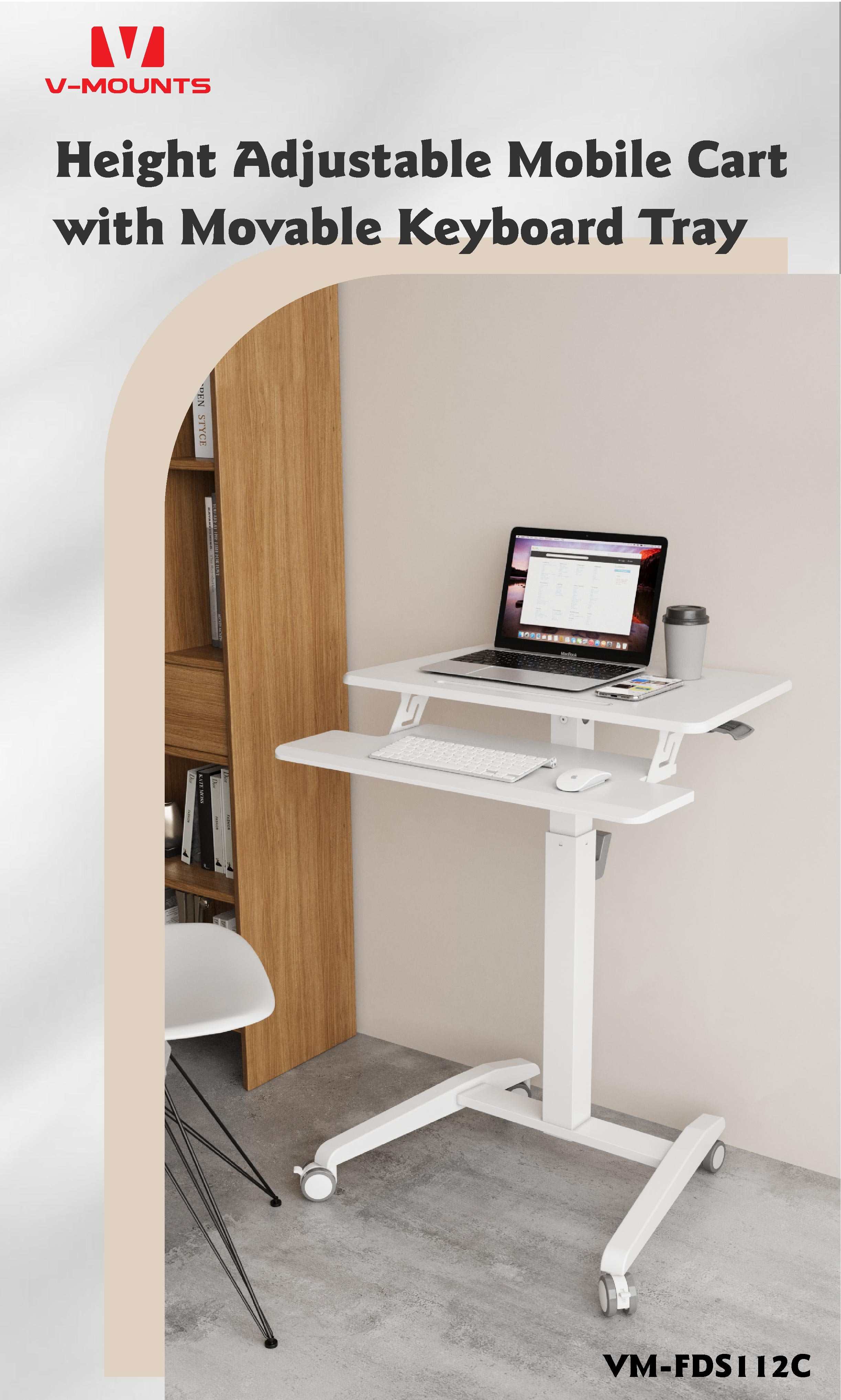 V-MOUNTS Mobile Laptop Desks FDS112C