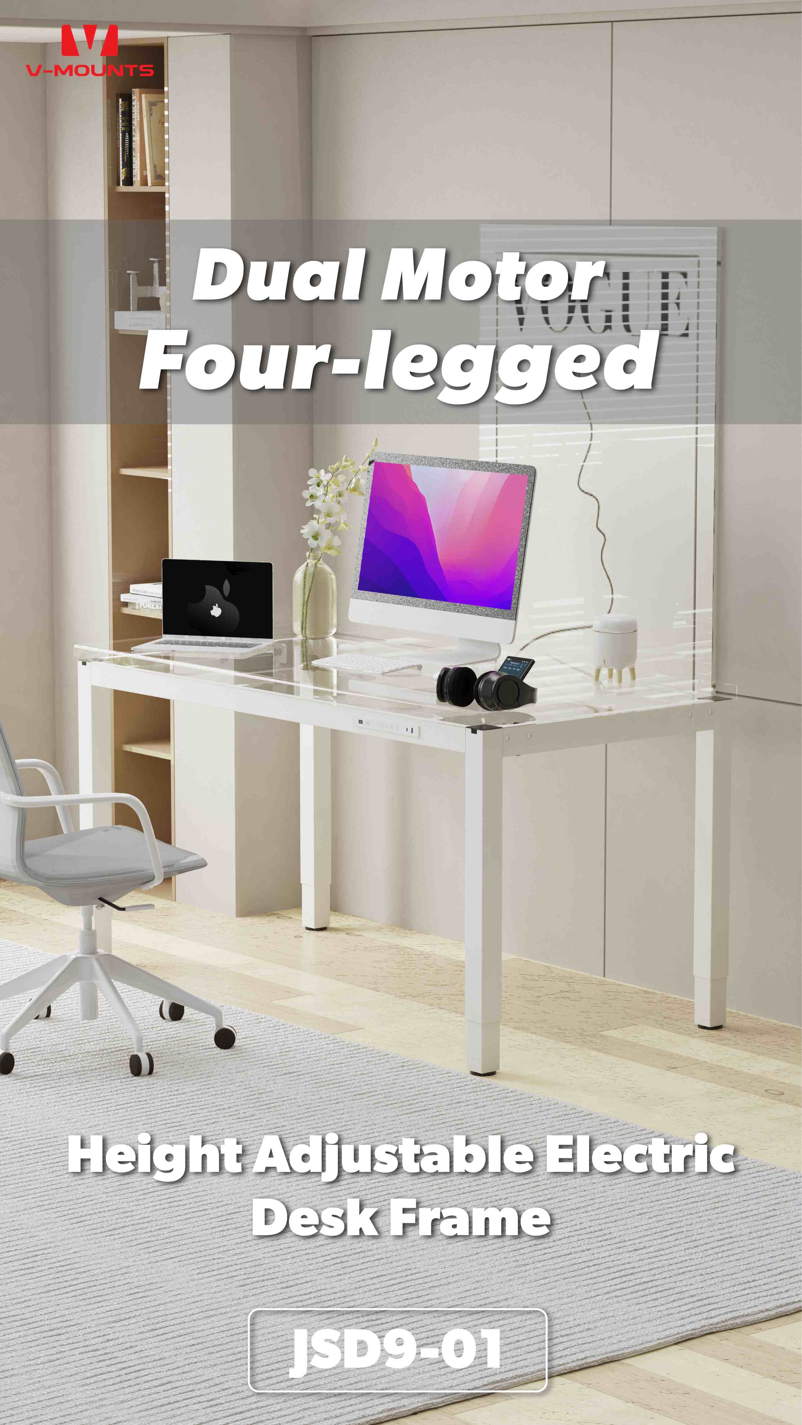 V-MOUNTS Electric Sit to Stand Desks JSD9-01