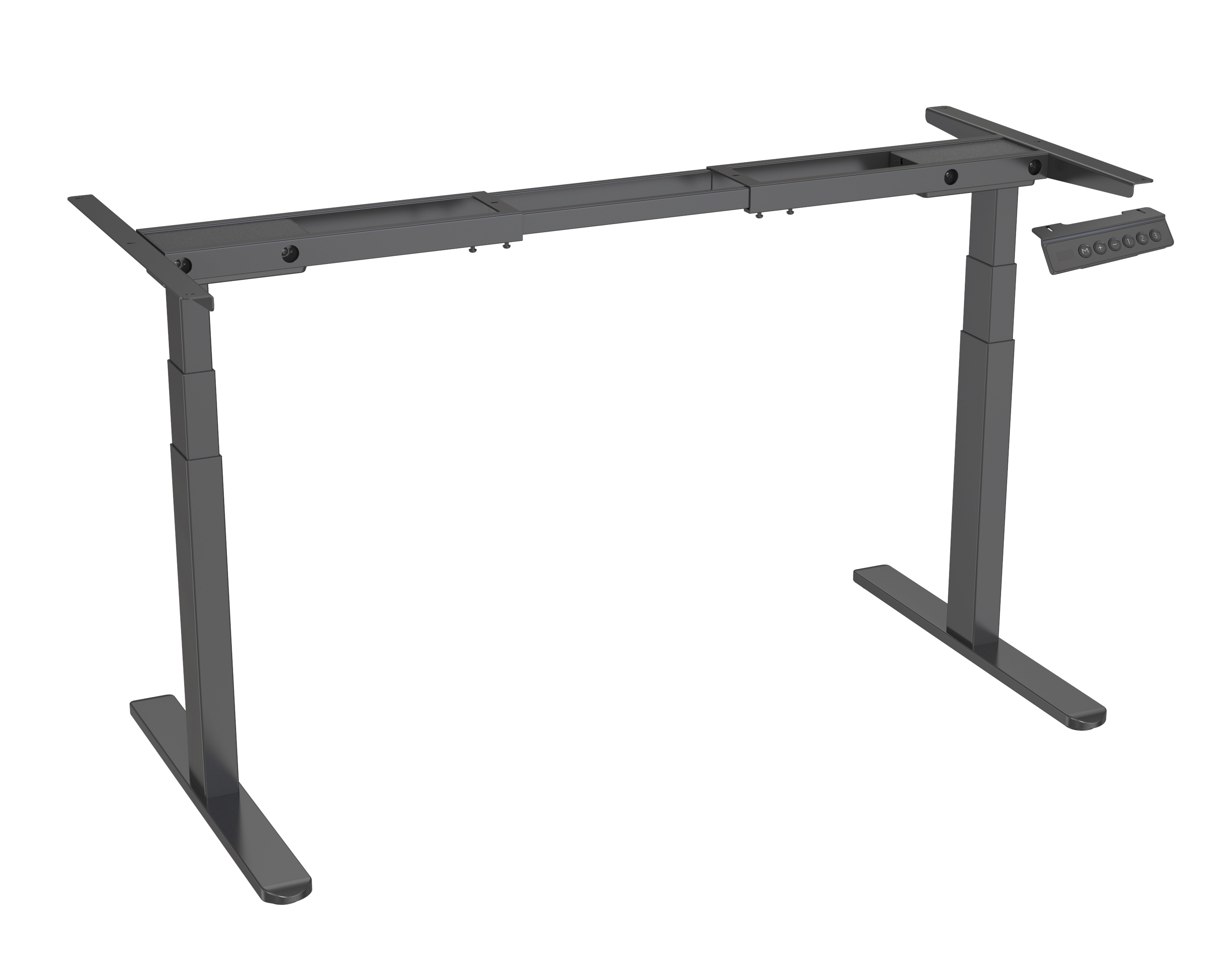 High-Speed Dual Motor Standing Desk Frame with Memory Presets – V-MOUNTS JSD2-02-Z-Q