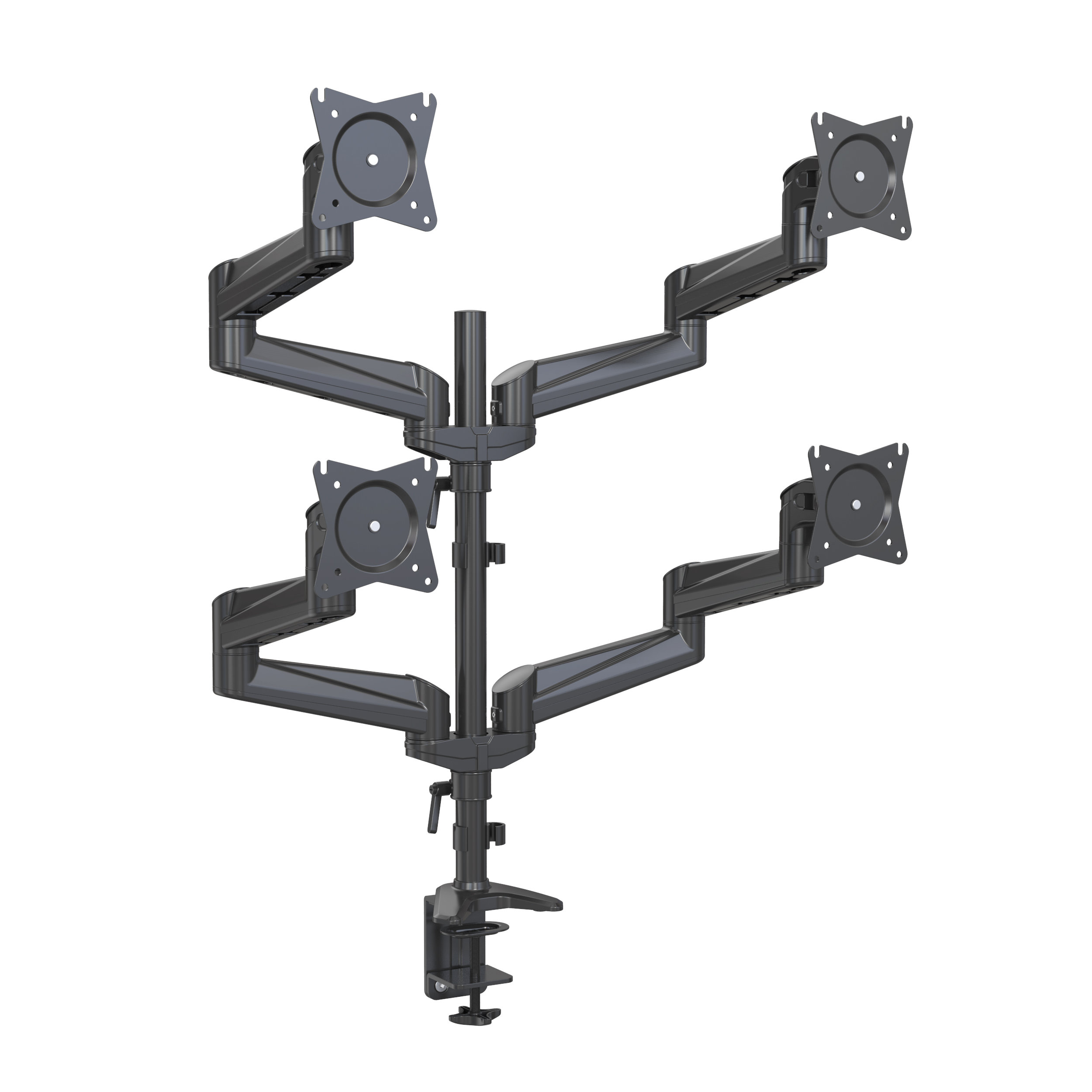 Multiple Arm Adjustable Monitor Mount for 15–32