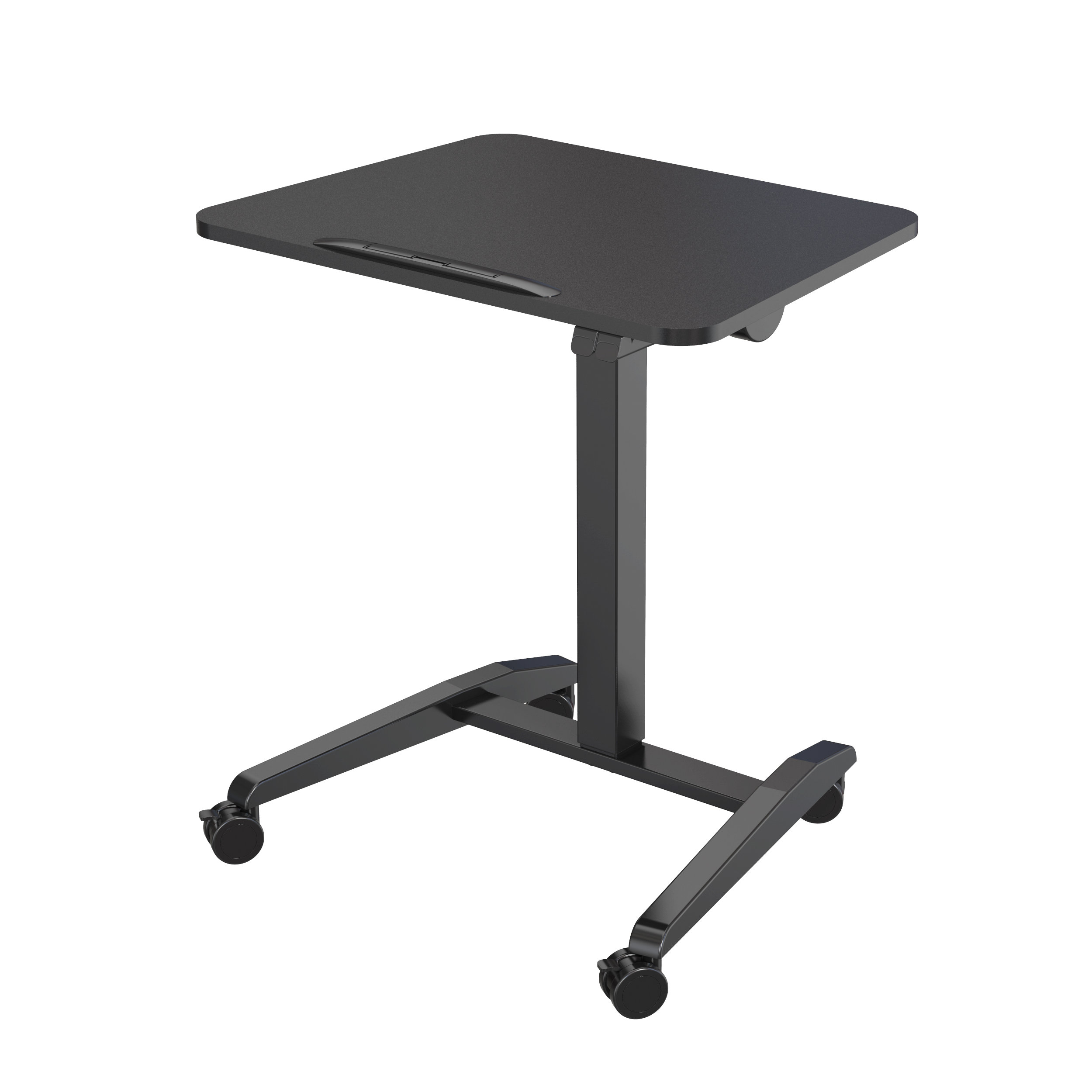Electric Mobile Laptop Desk with Anti-Slip Tildesk Desktop & Universal Wheels V-MOUNTS VM-FB104