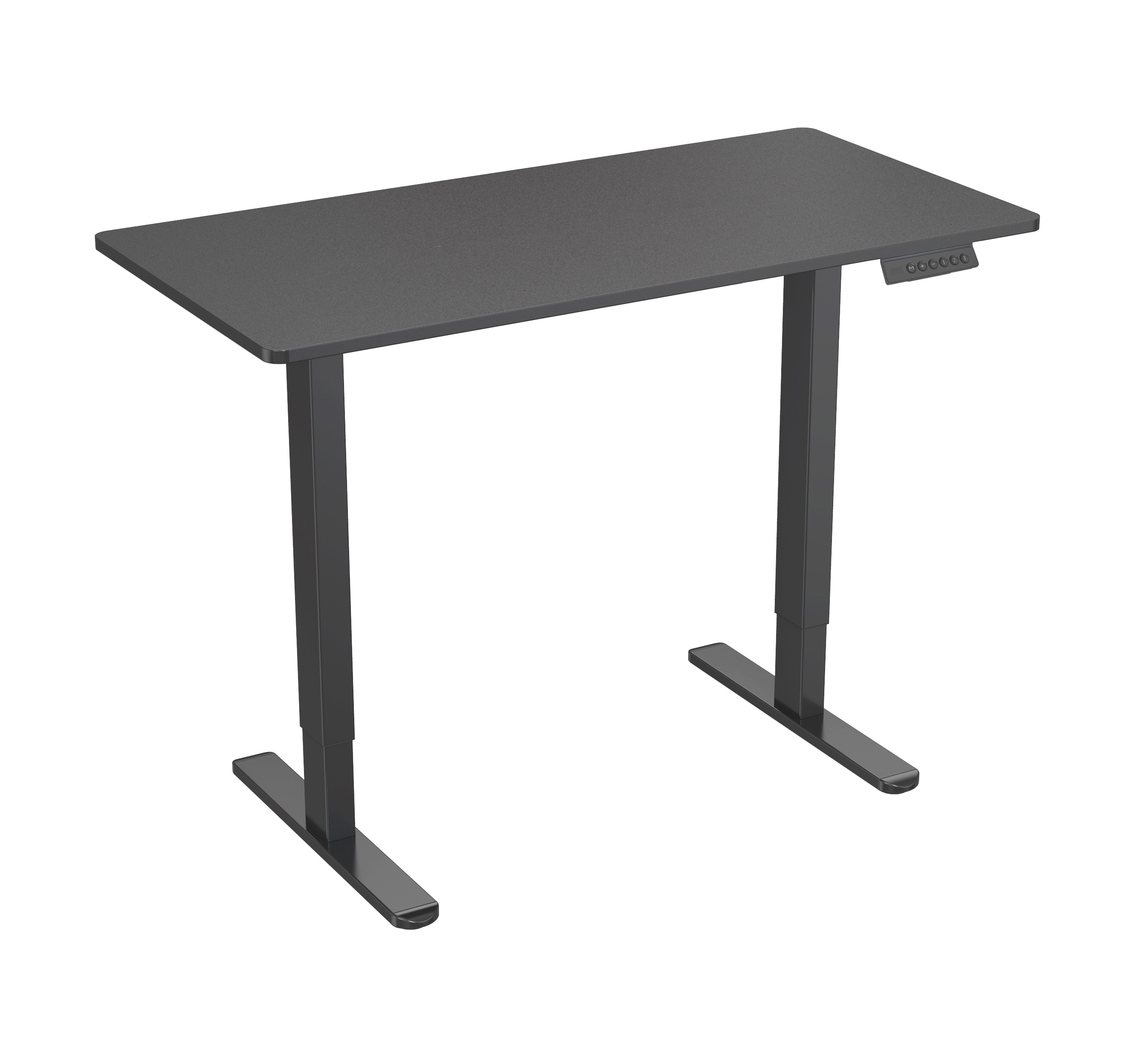 Dual Motor Electric Height Adjustable Standing Desk with One-Piece Desktop – V-MOUNTS JSD2-02-1P
