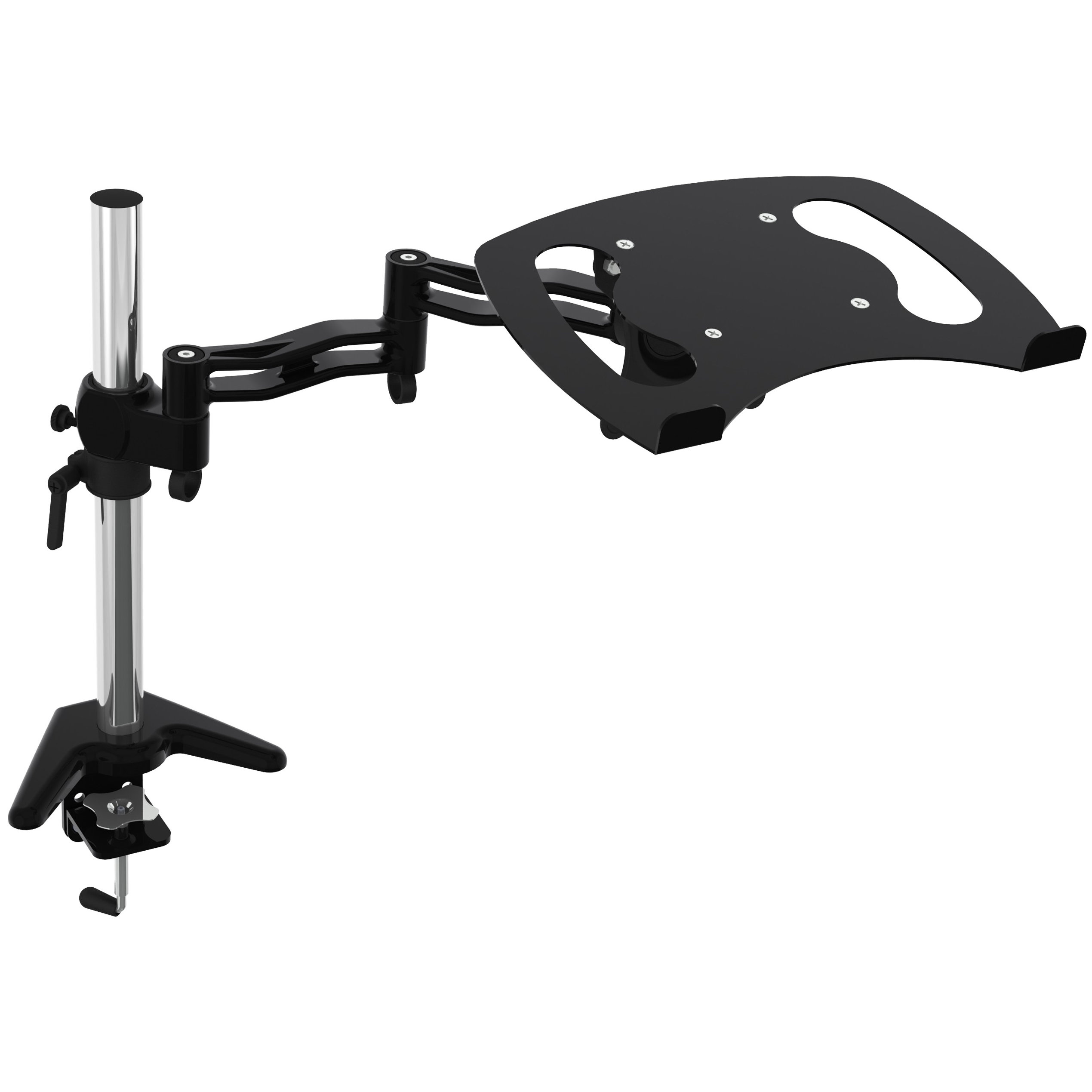 Minimalist Hollowed Cooling Laptop Stand Extensions with Non-slip Pads – V-MOUNTS VM-D10