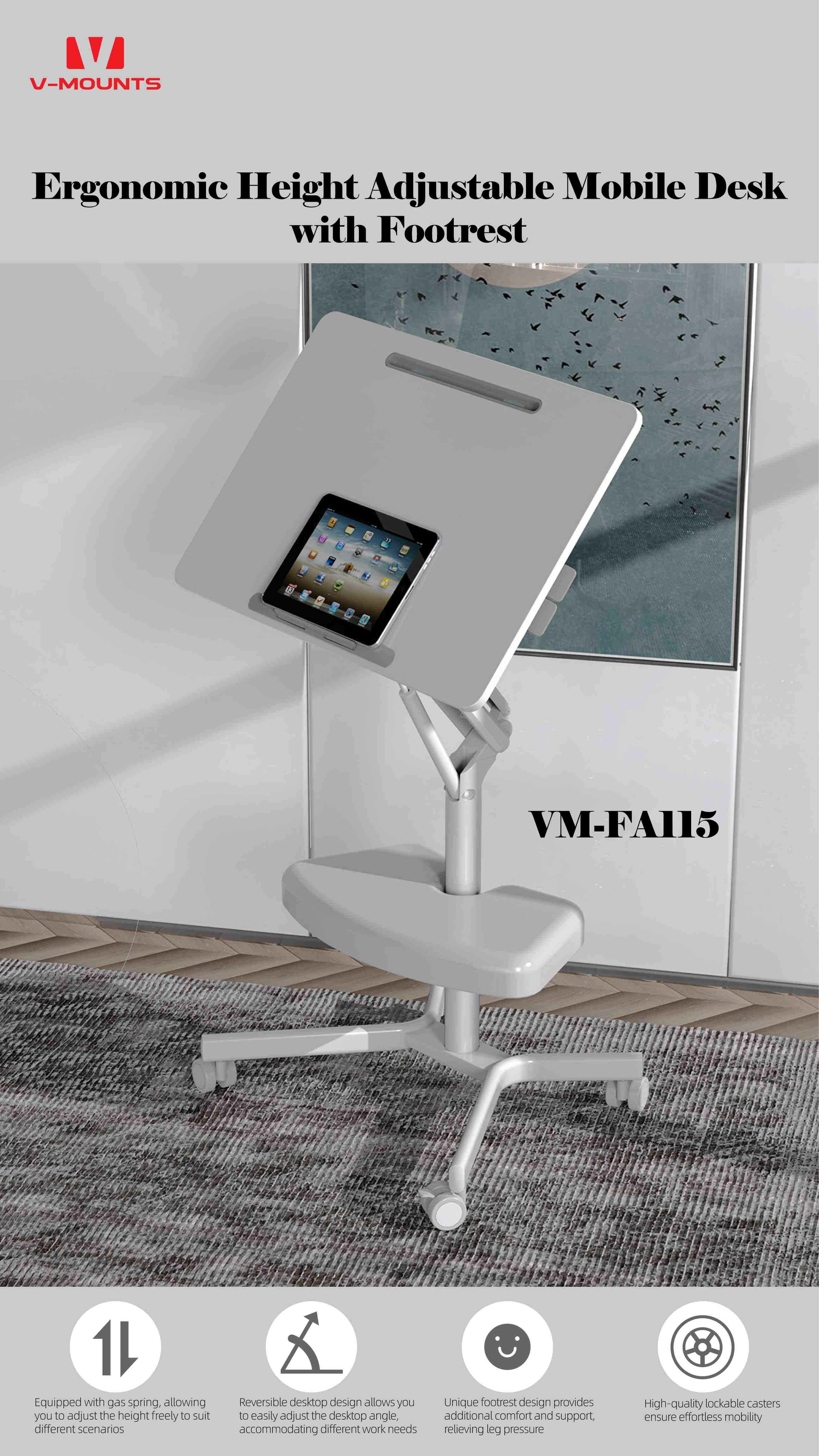 V-MOUNTS Mobile Laptop Desks FA115