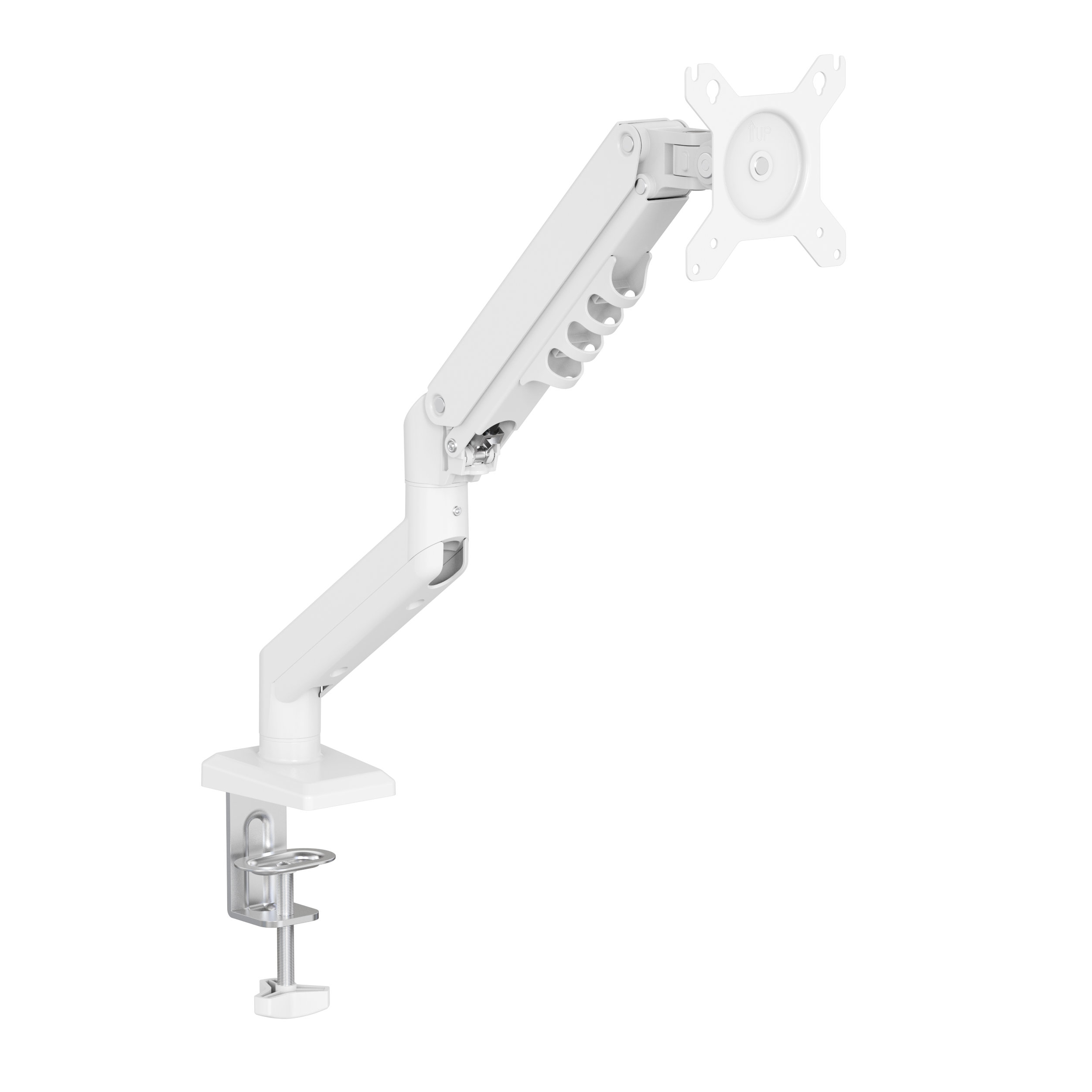 Aluminum Gas Spring Monitor Arm with Two Mounting Options V-MOUNTS VM-DA105
